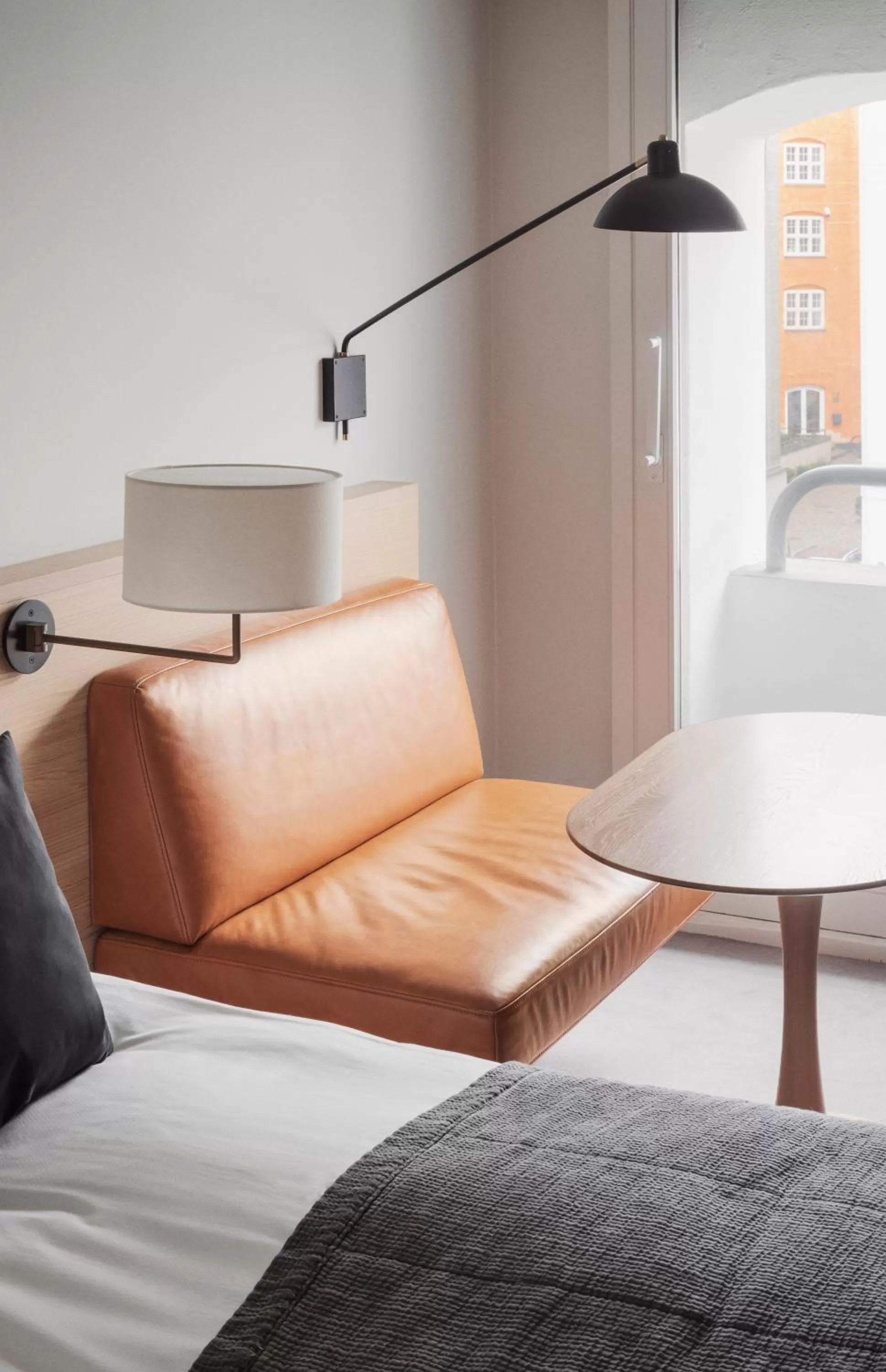 Bathroom, Bed in Copenhagen Admiral Hotel