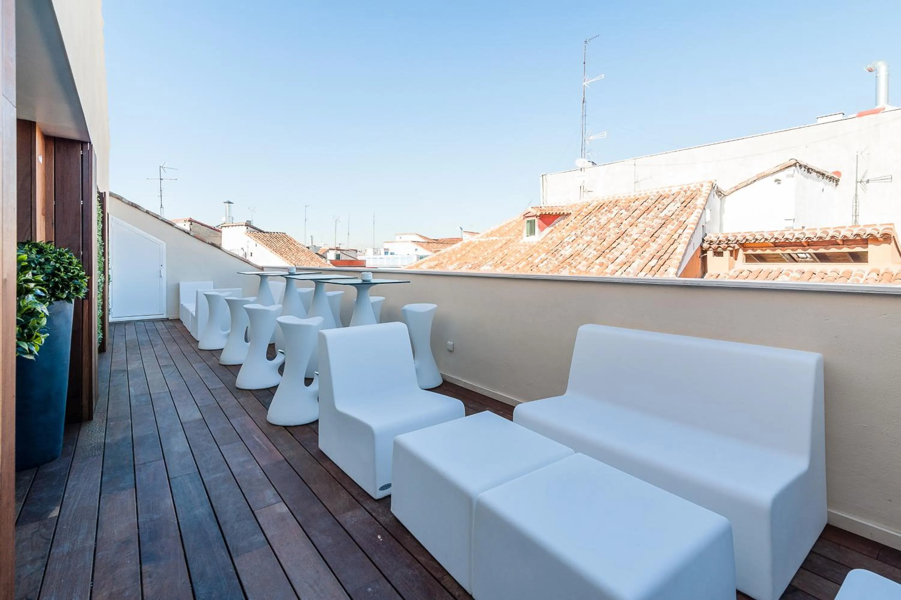 Balcony/Terrace in B&B HOTEL Madrid Centro Fuencarral 52