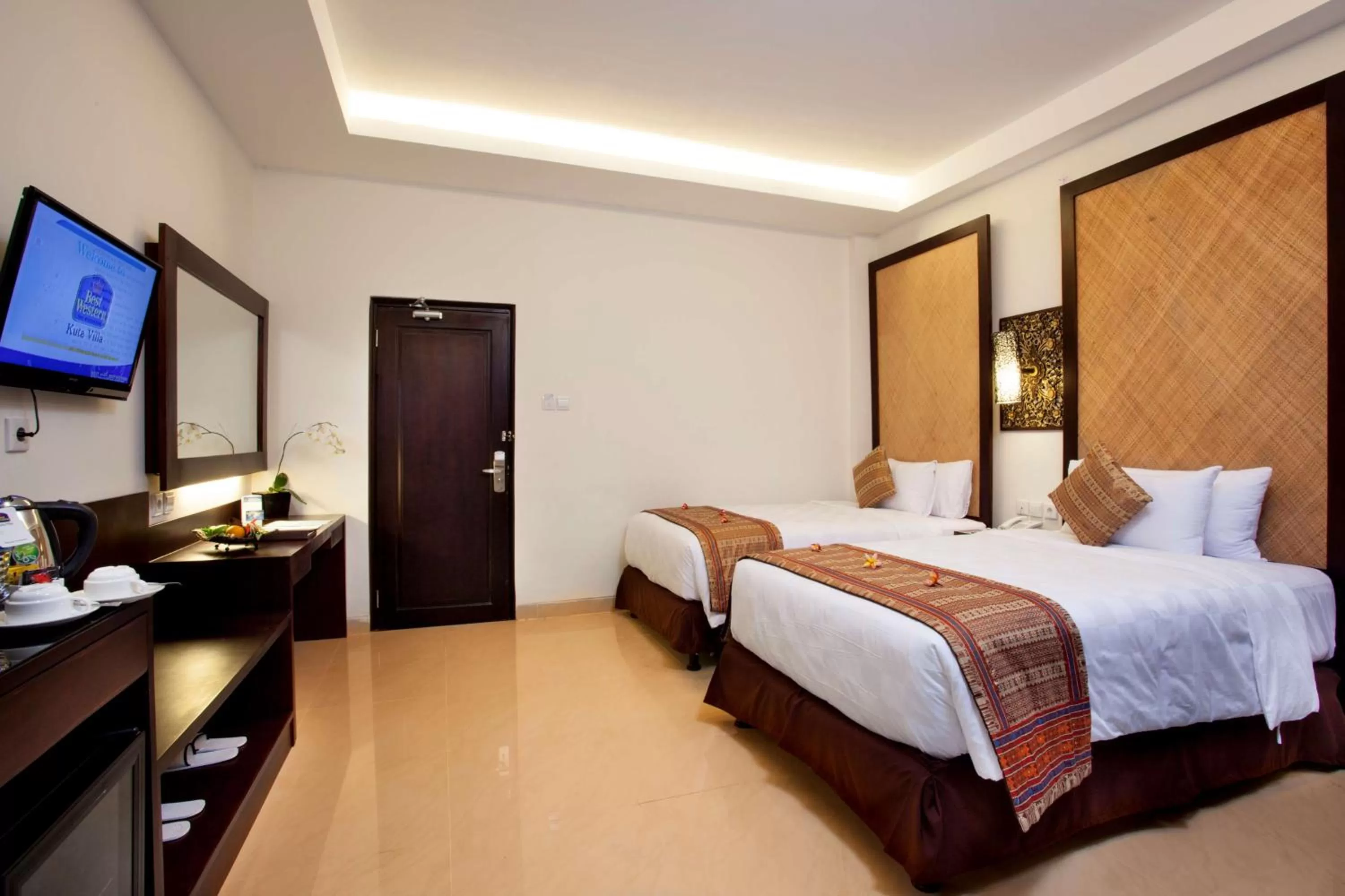 Bedroom, Bed in Best Western Kuta Villa