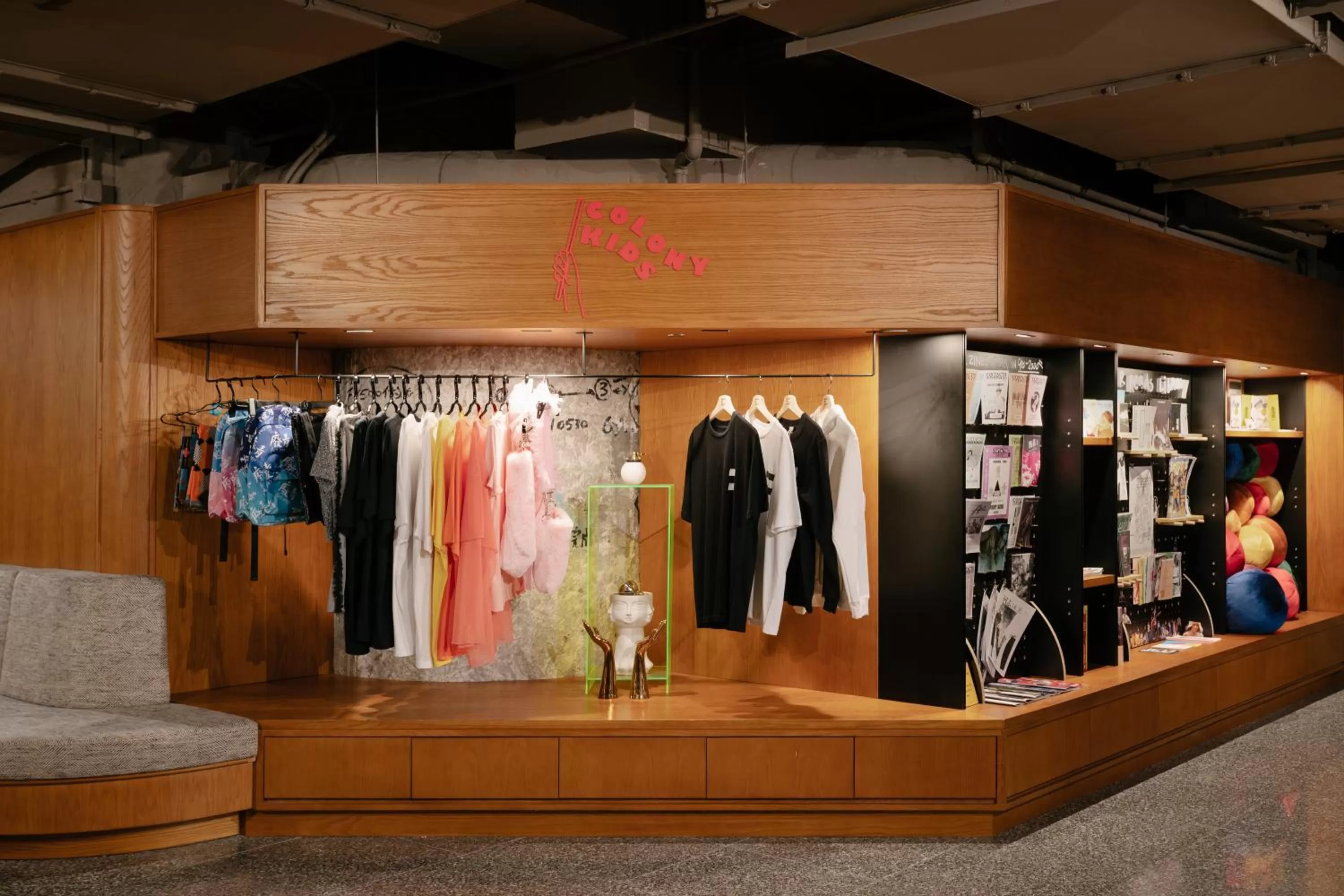 On-site shops in Eaton HK