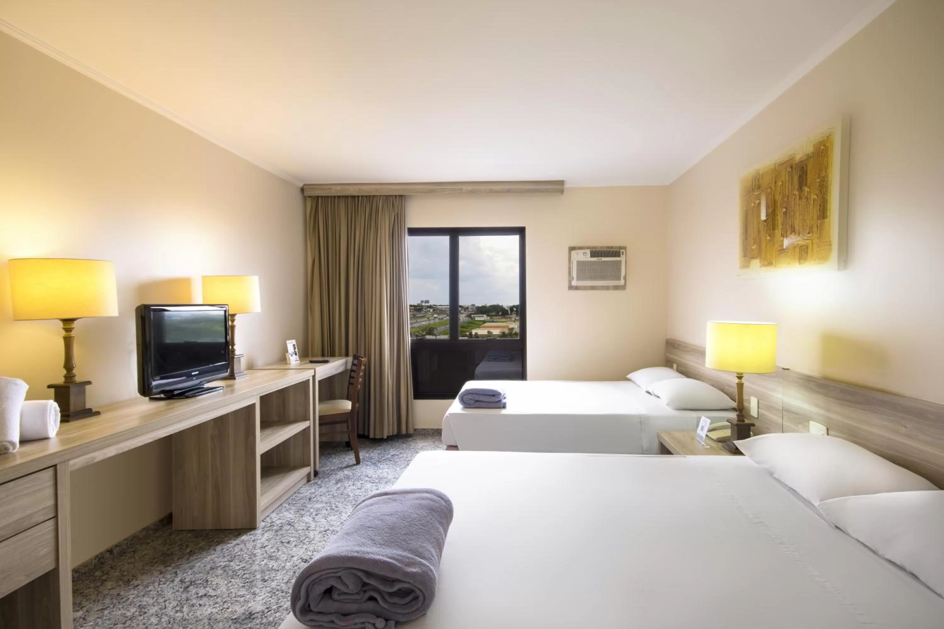 Bed in Hotel Dan Inn Campinas Anhanguera - By Nacional Inn