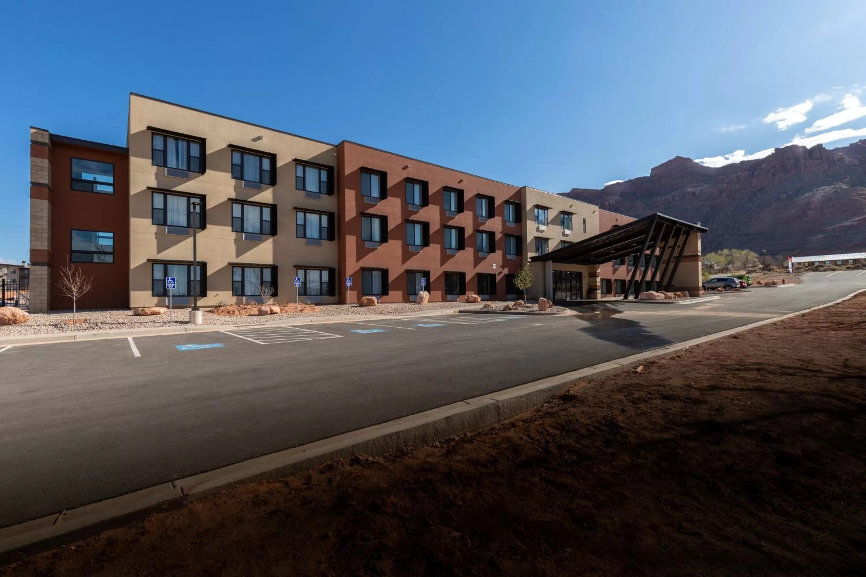 Property building in Scenic View Inn & Suites Moab