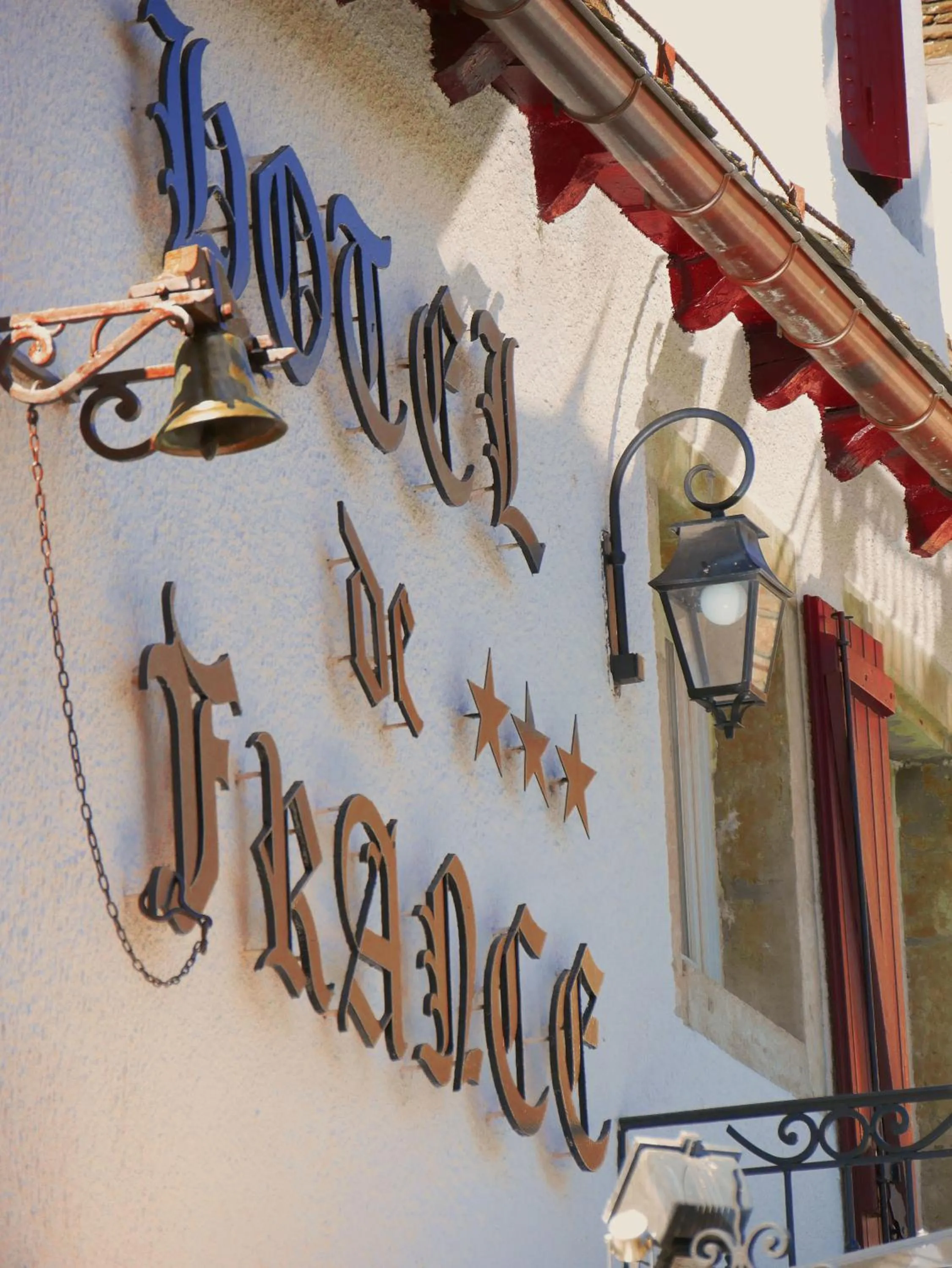Property logo or sign in Hotel De France