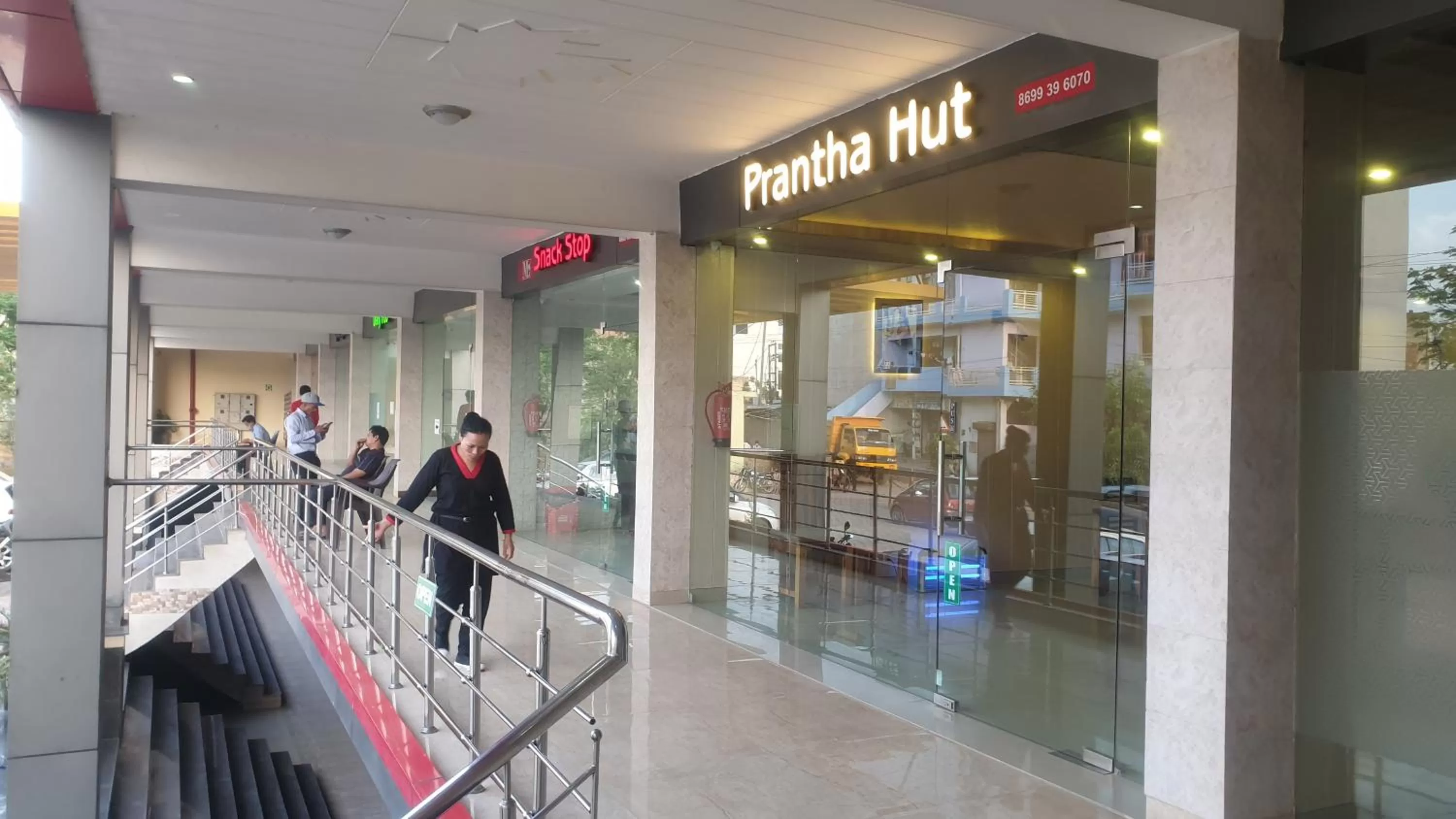 Staff in Maple Leaf Hotel