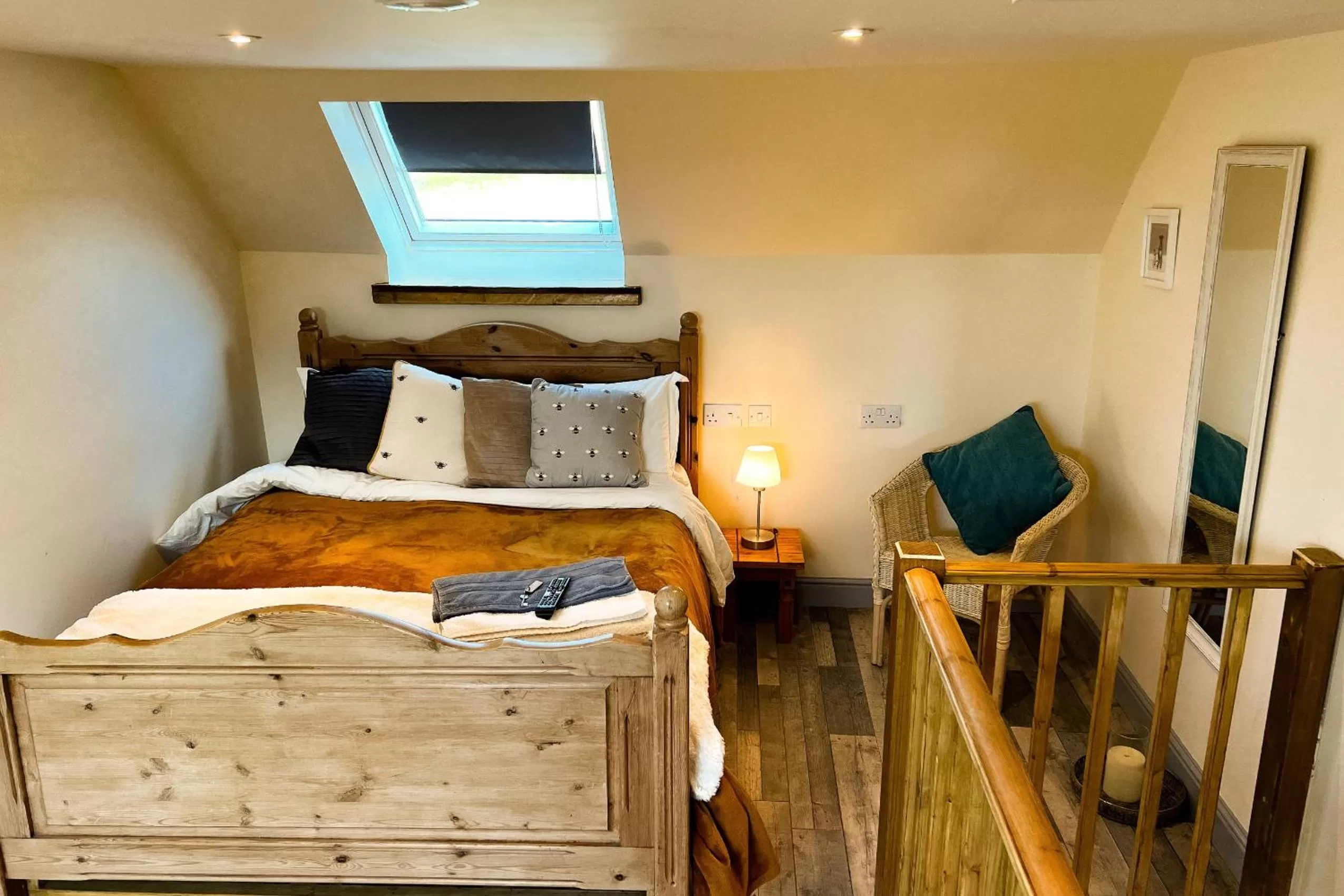 Bed in Norfolk Accommodation