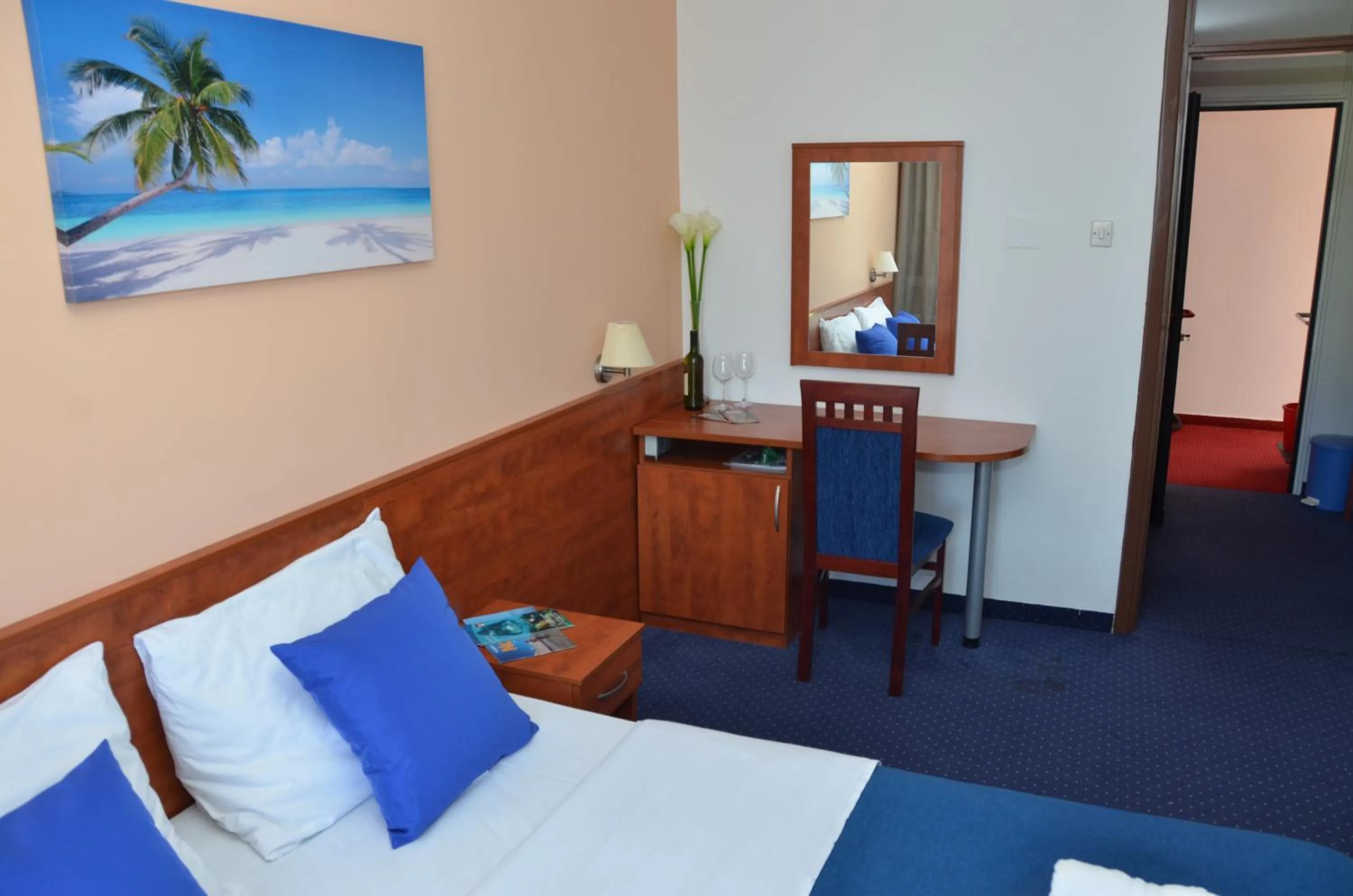 Bedroom in Liberty Hotel