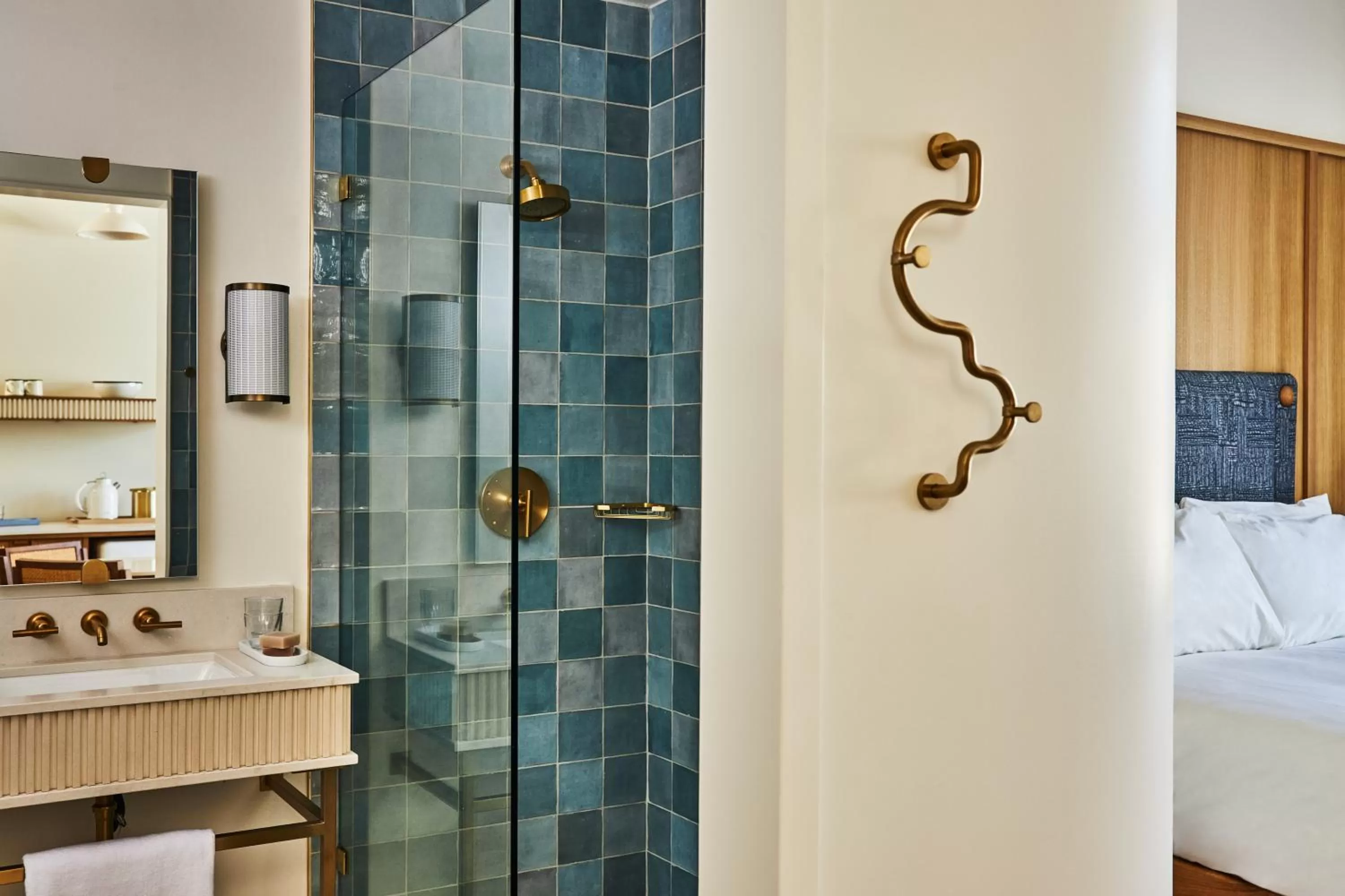 Bathroom in Alsace LA