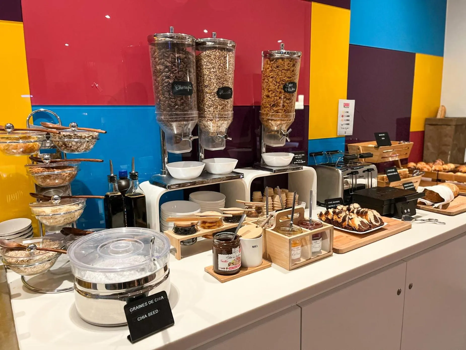 Breakfast in ibis Styles Paris Tolbiac Bibliotheque