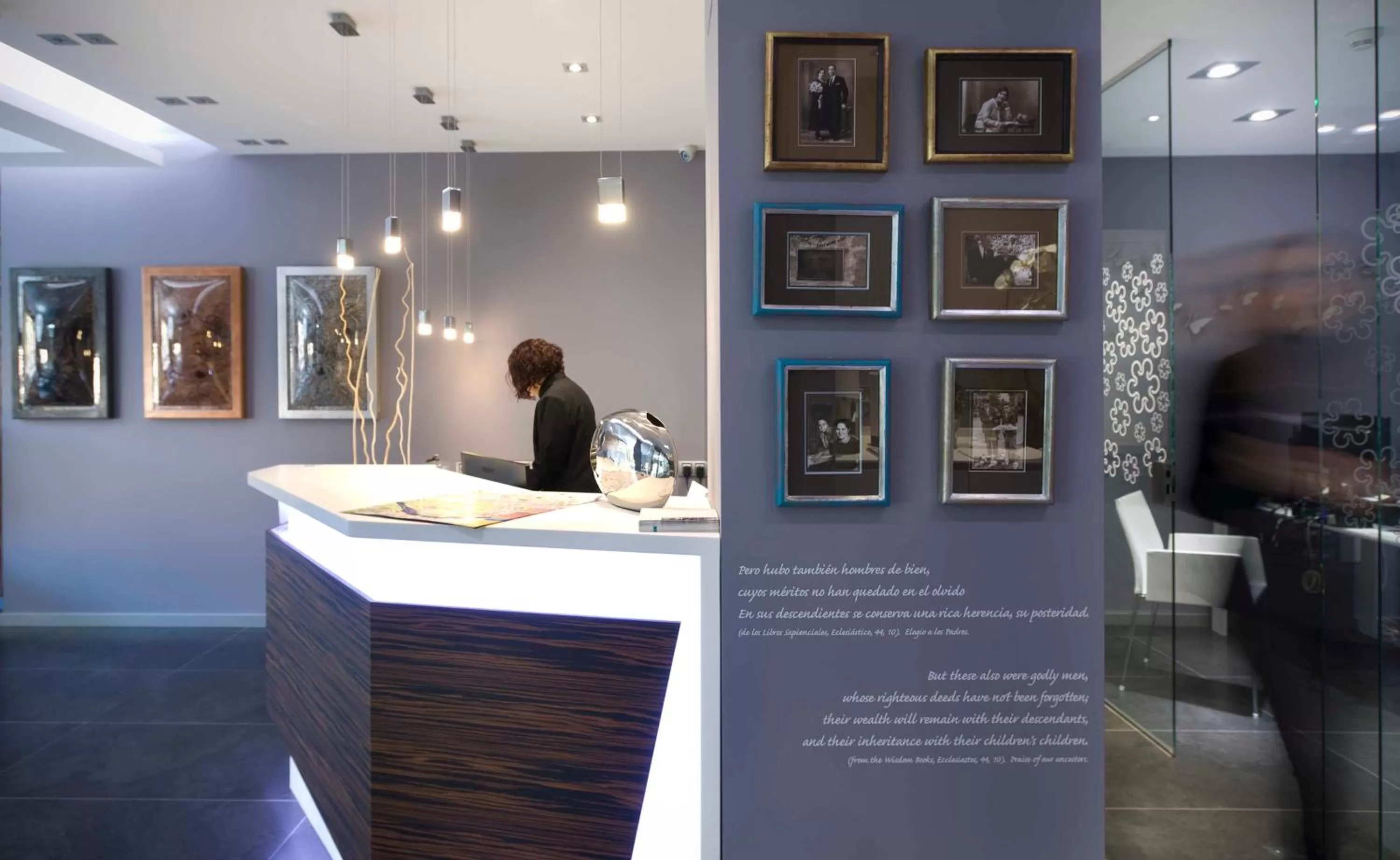 Lobby or reception in Salamanca Suite Studios