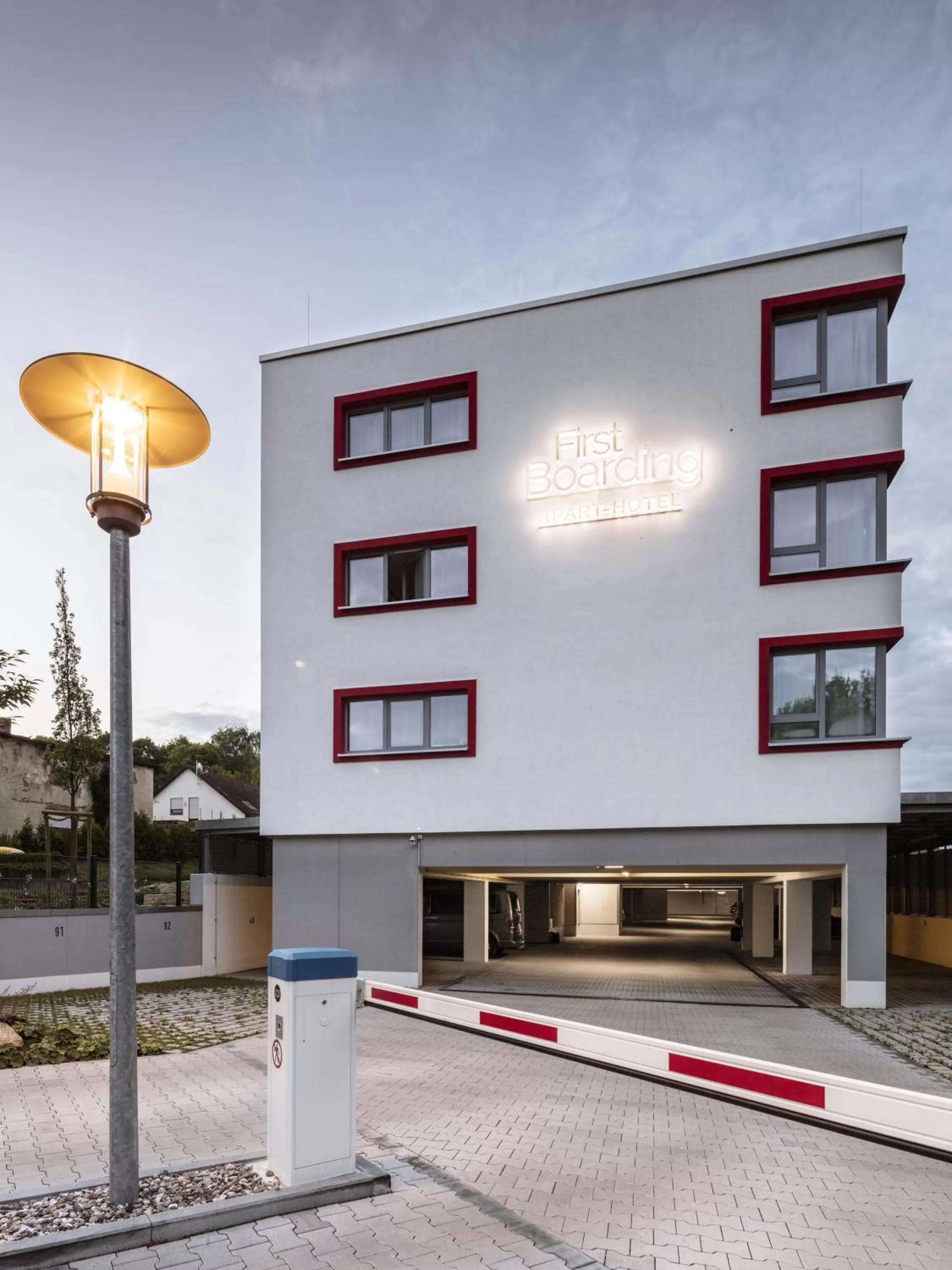 Property building in Apart-Hotel FirstBoarding Bayreuth