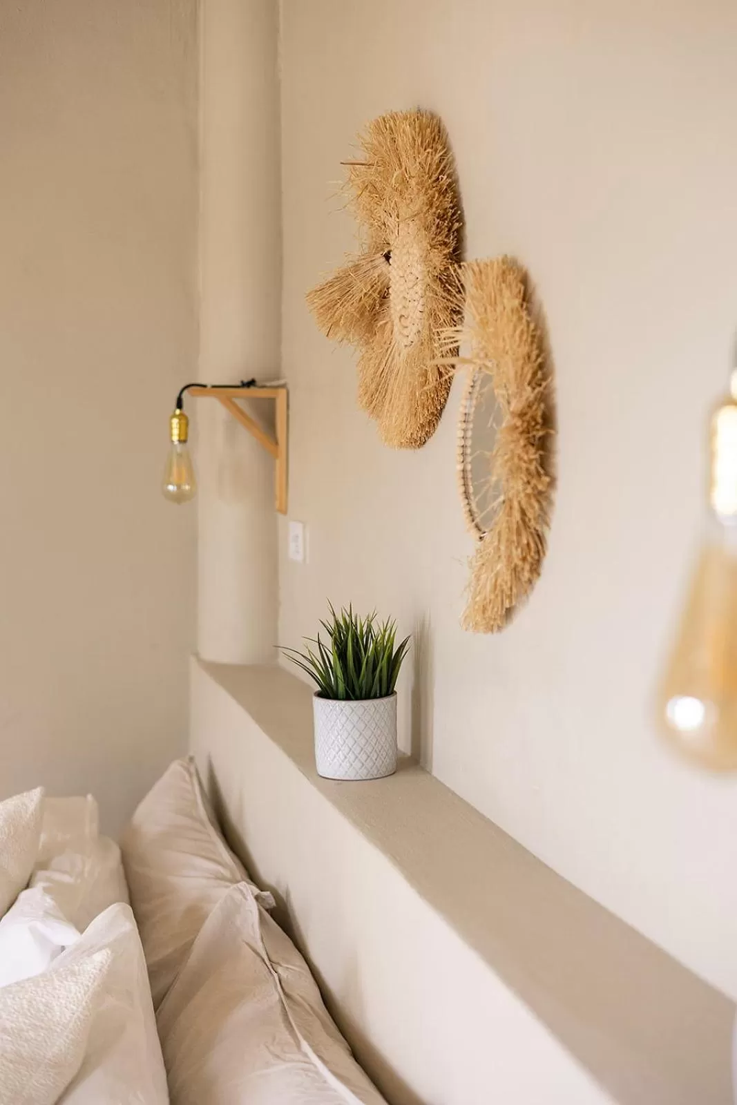 Bed in Indie Beach Bungalows