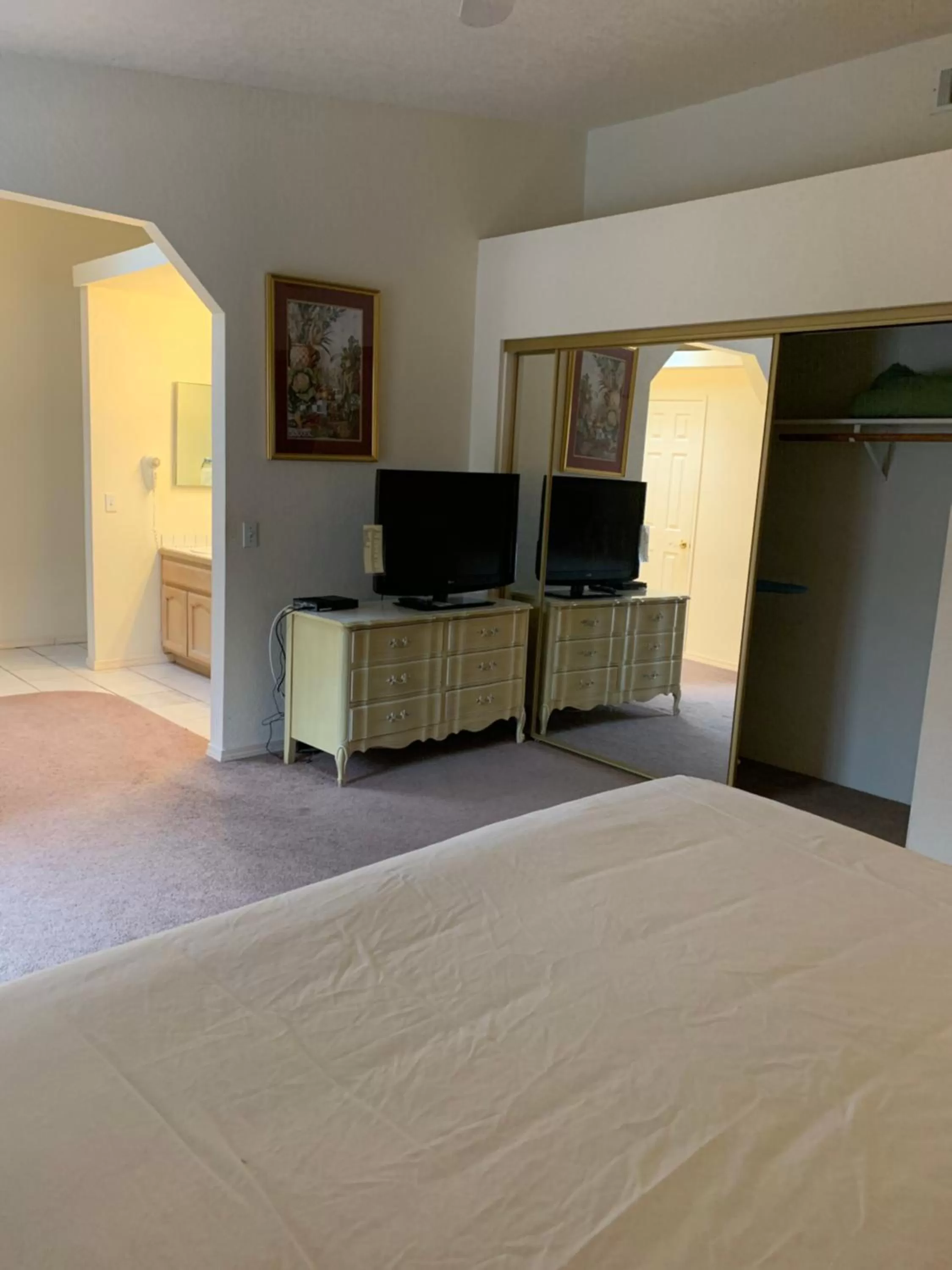 Bed in Miracle Springs Resort and Spa