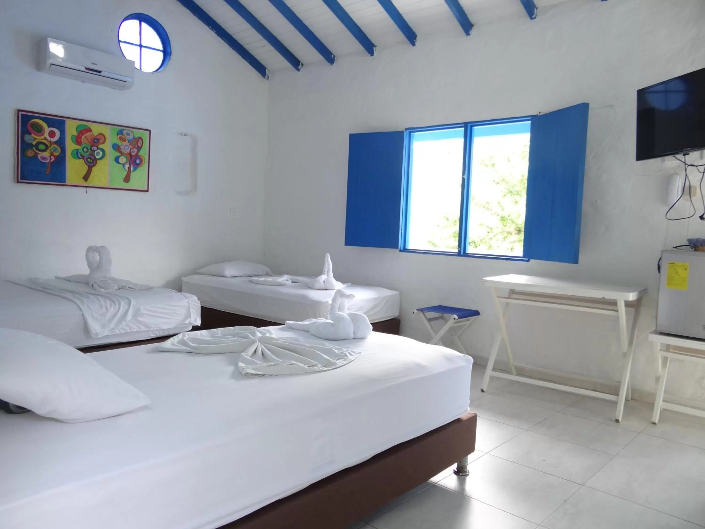 Bedroom, Bed in Hotel Terrazas de la Candelaria