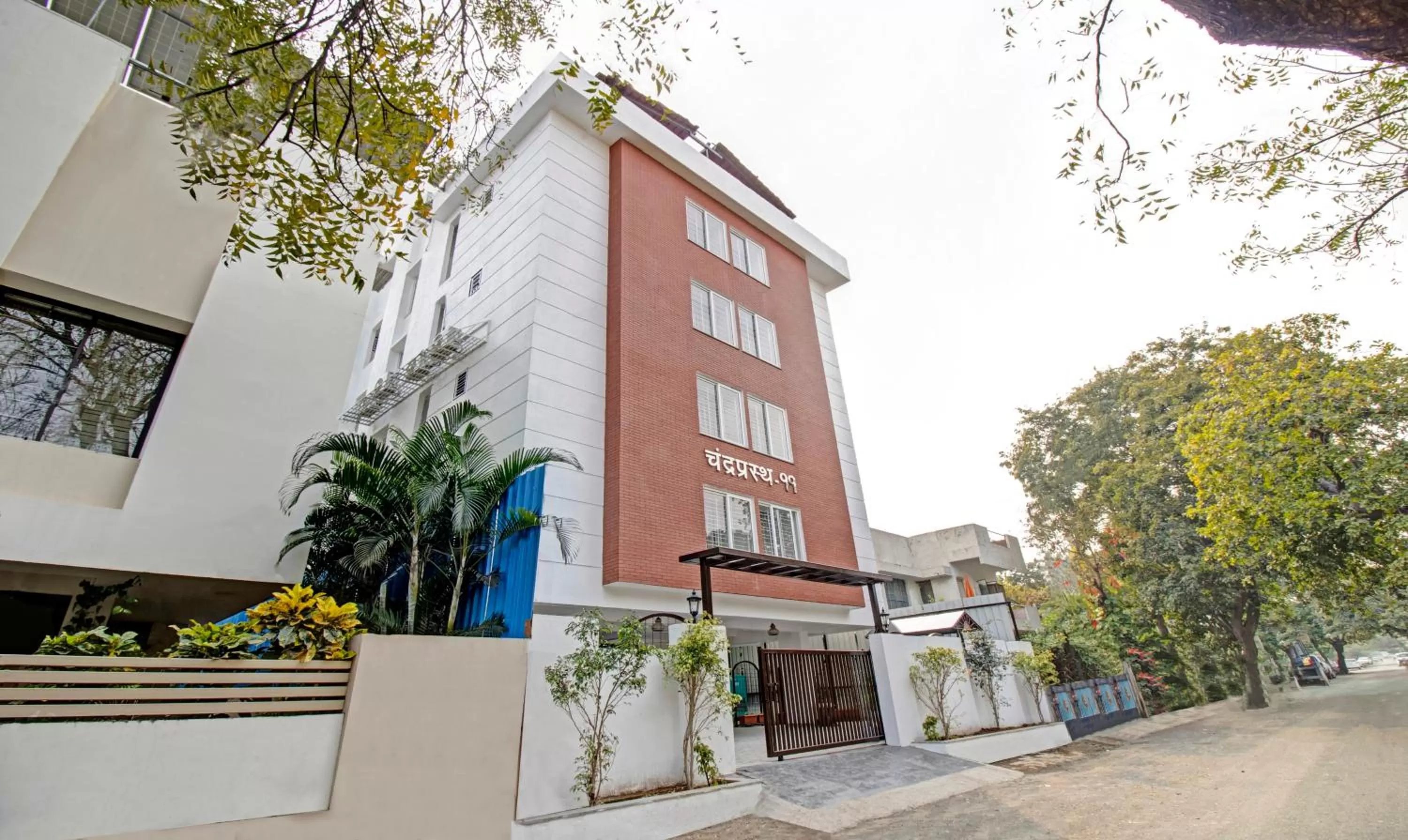 Property building in Treebo Chandraprasth Residency