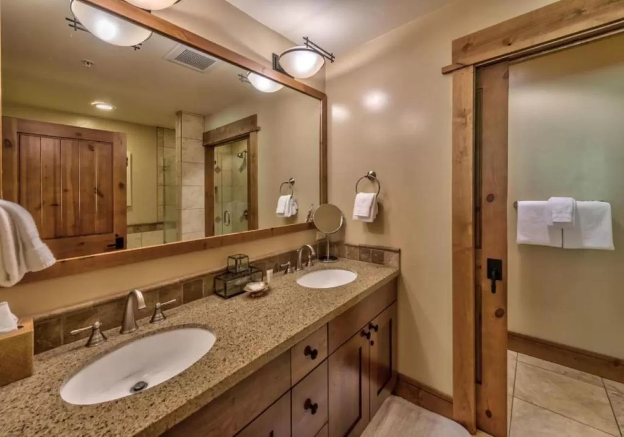 Bathroom in East West Hospitality at Tahoe