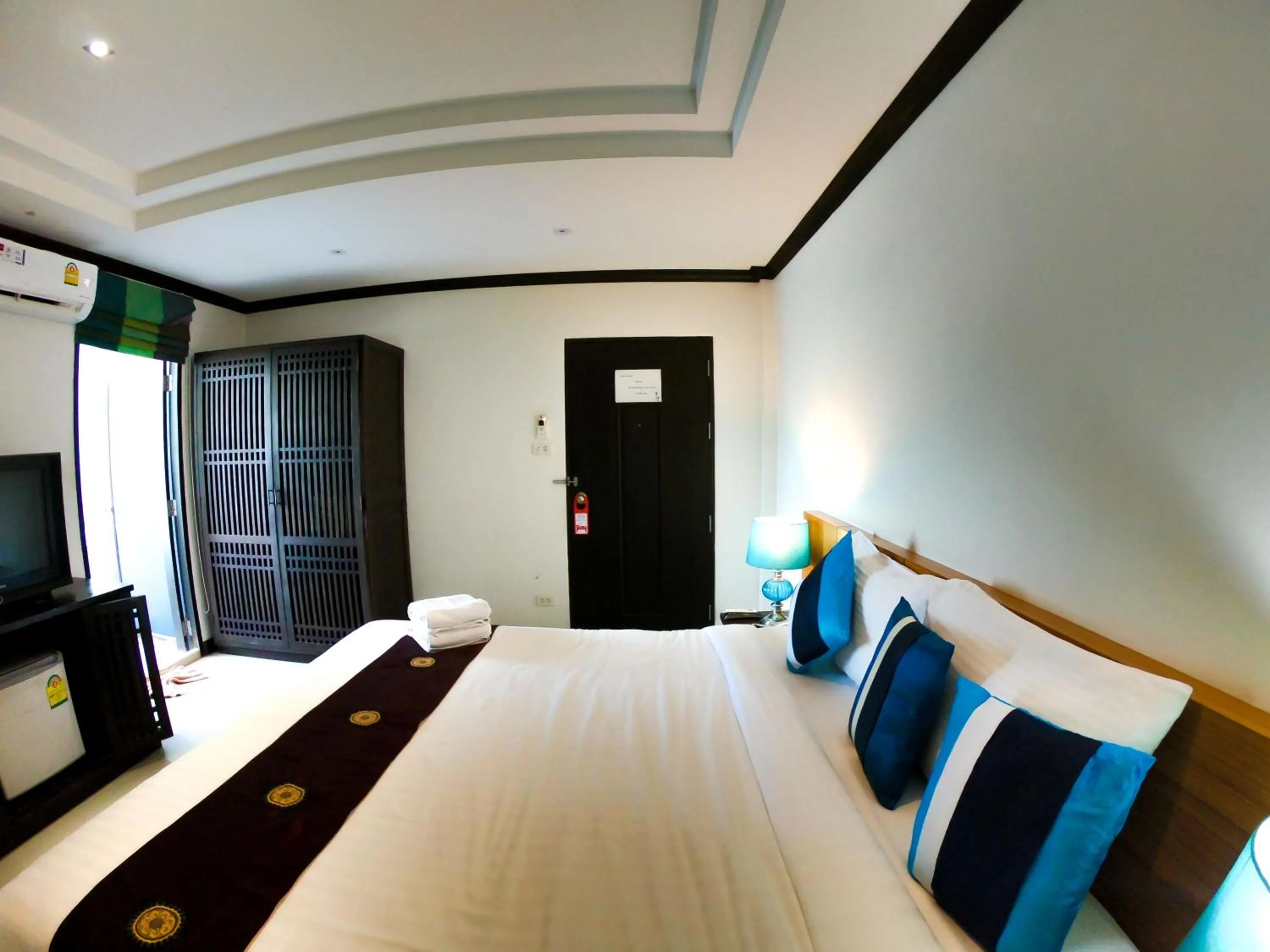 Bed in Queen Boutique Hotel Chaweng