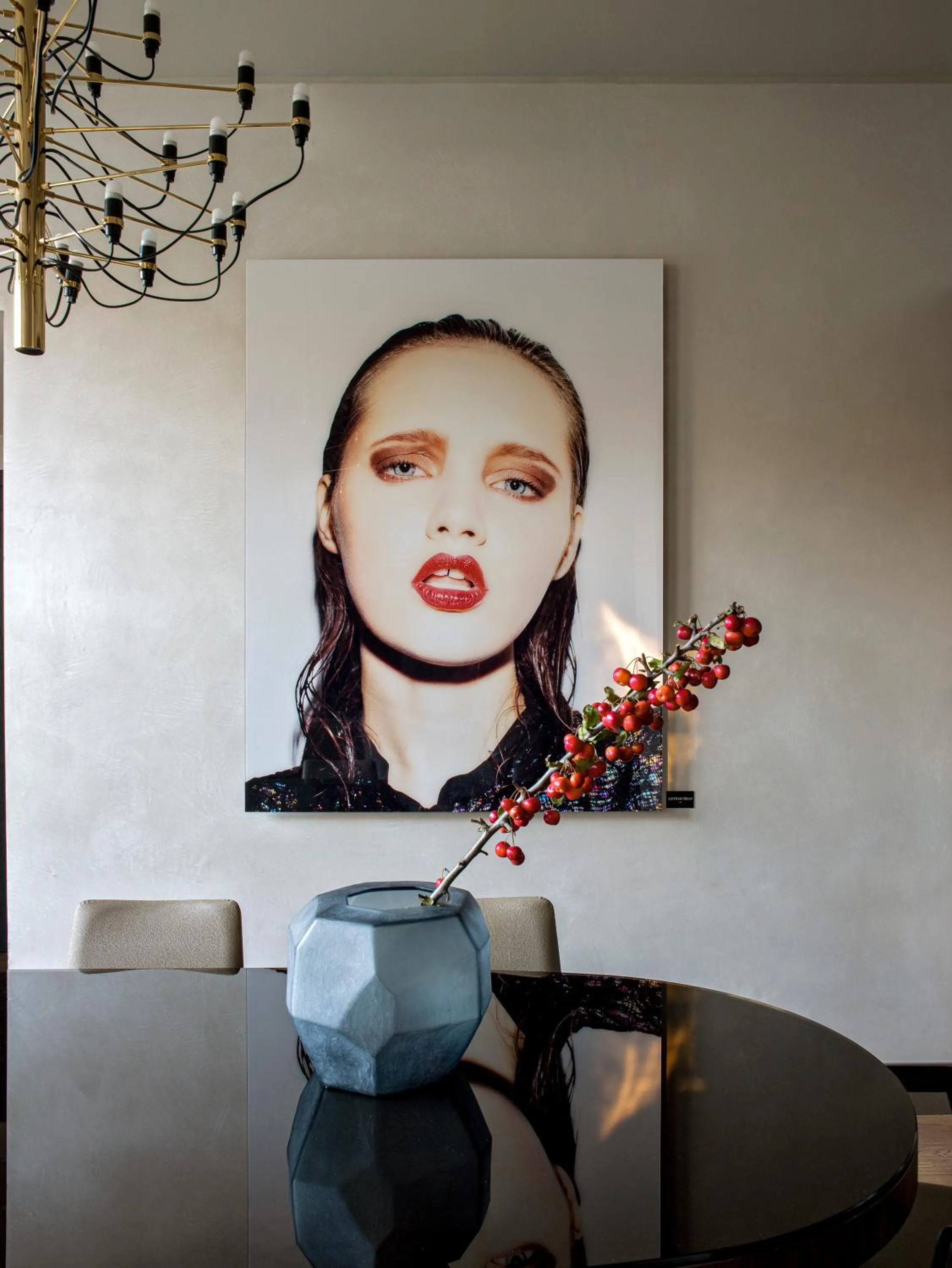 Living room in ME Milan Il Duca