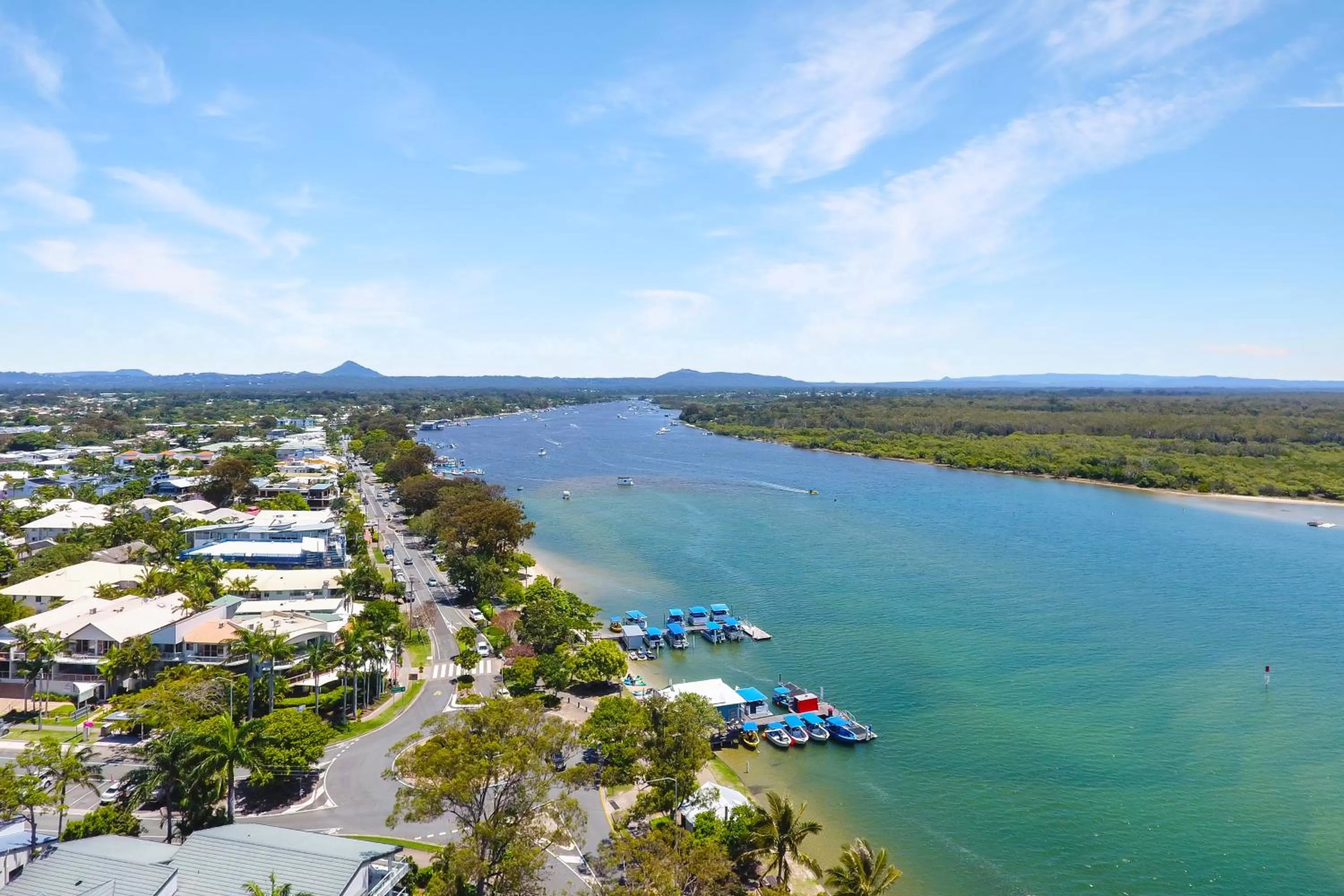 Bird's eye view in Noosa Place Resort