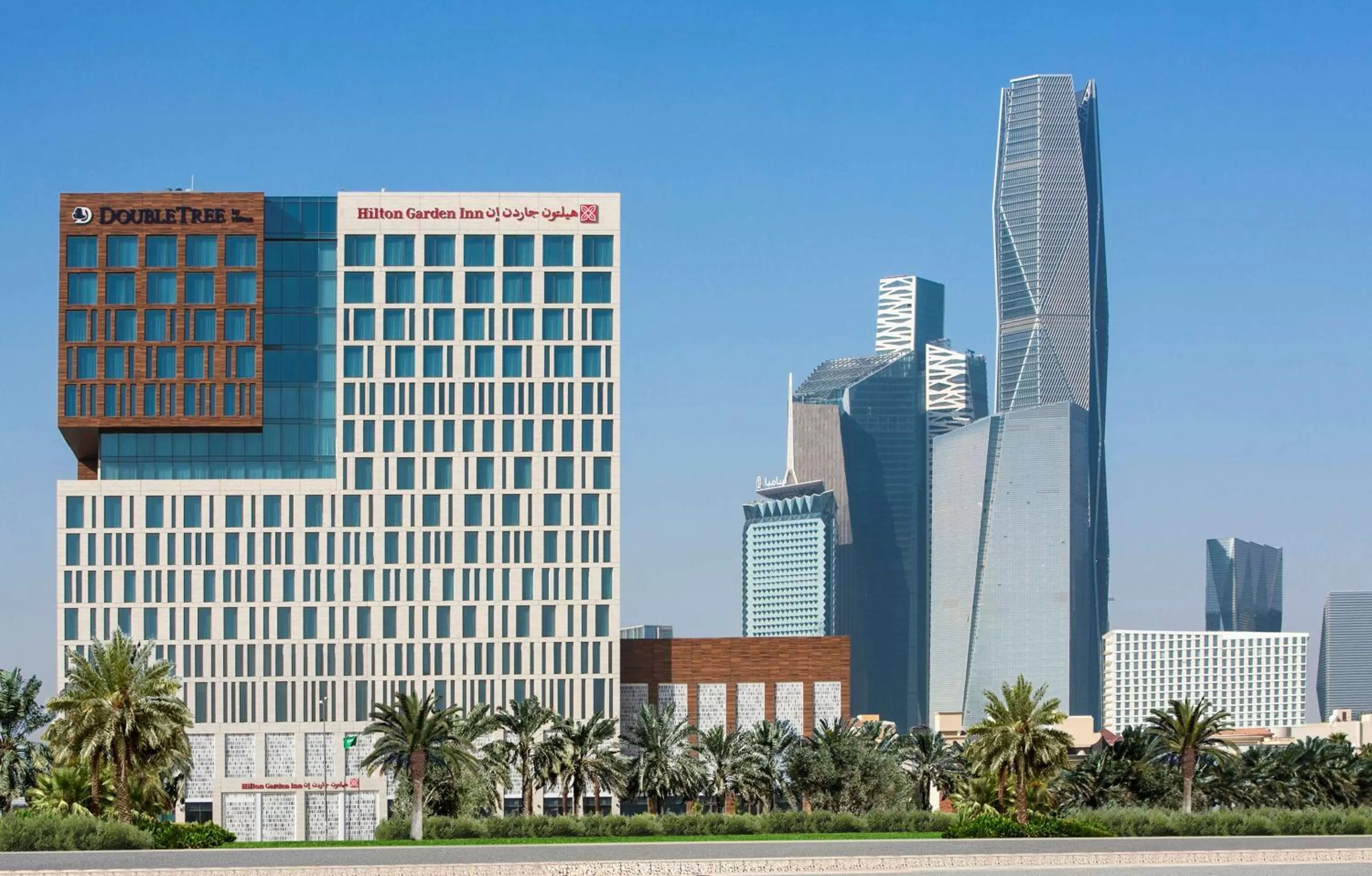 Property building in Hilton Garden Inn Riyadh Financial District