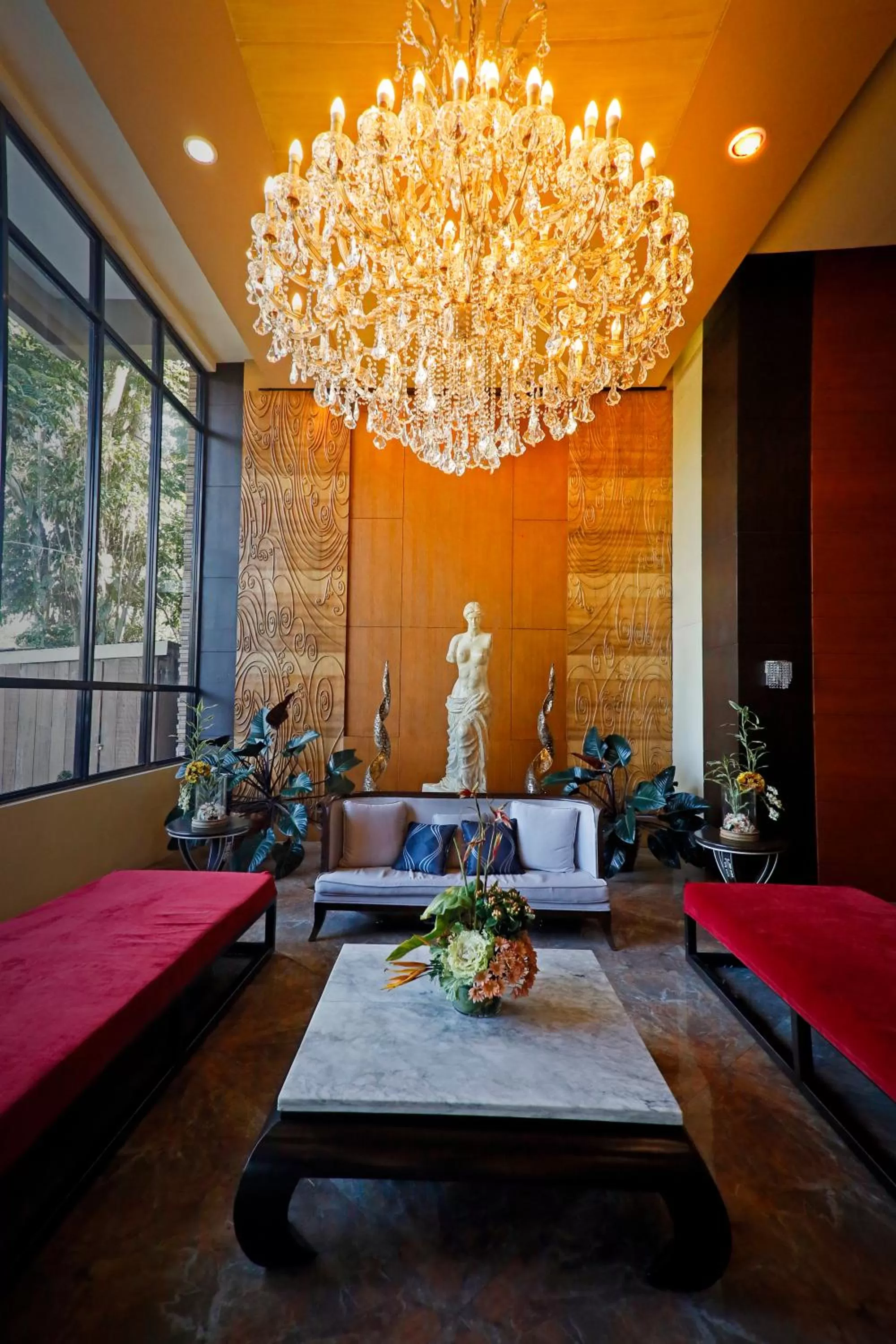 On site in Venus Parkview Hotel