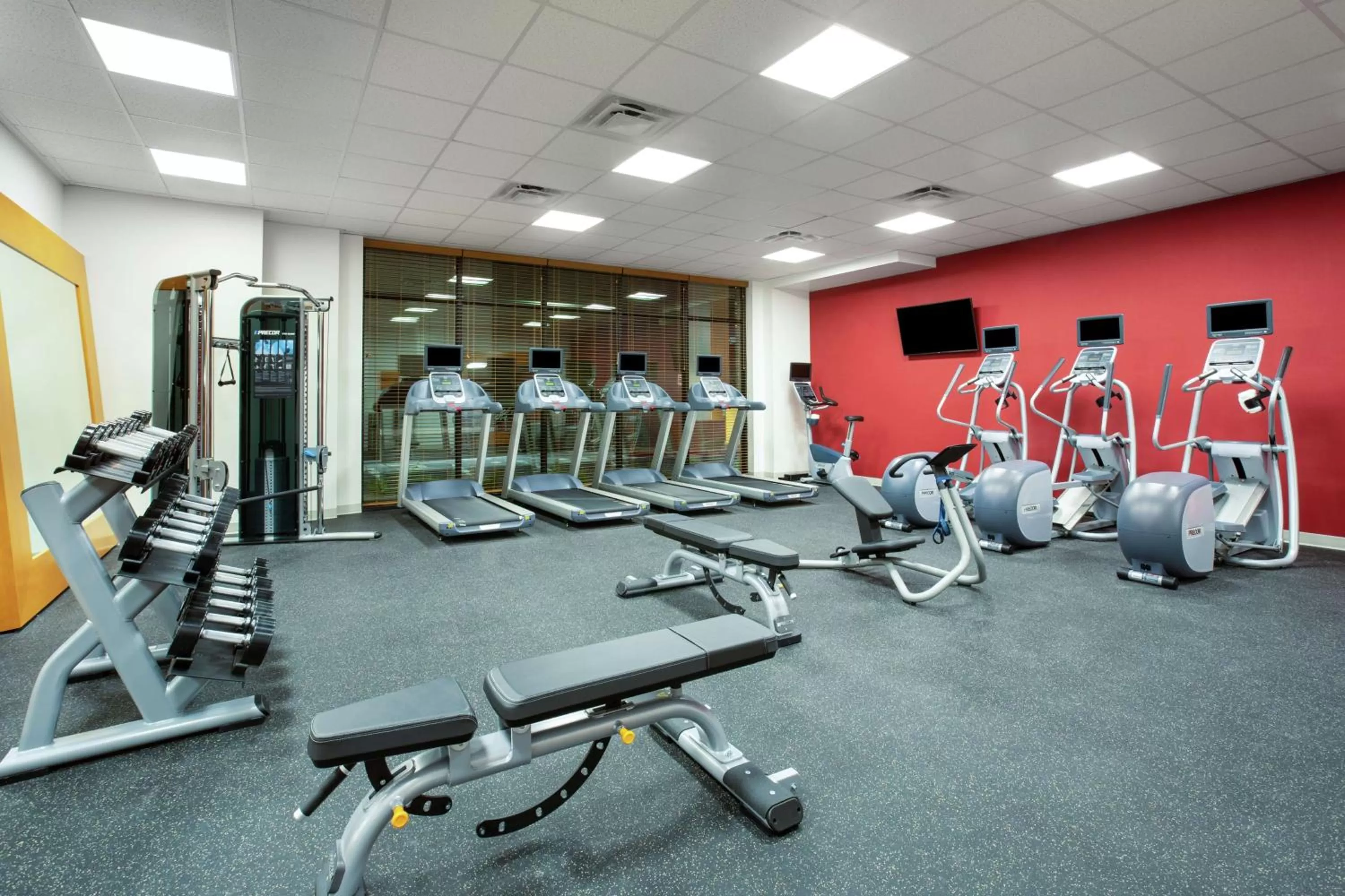 Fitness centre/facilities in Hilton Garden Inn Las Vegas City Center