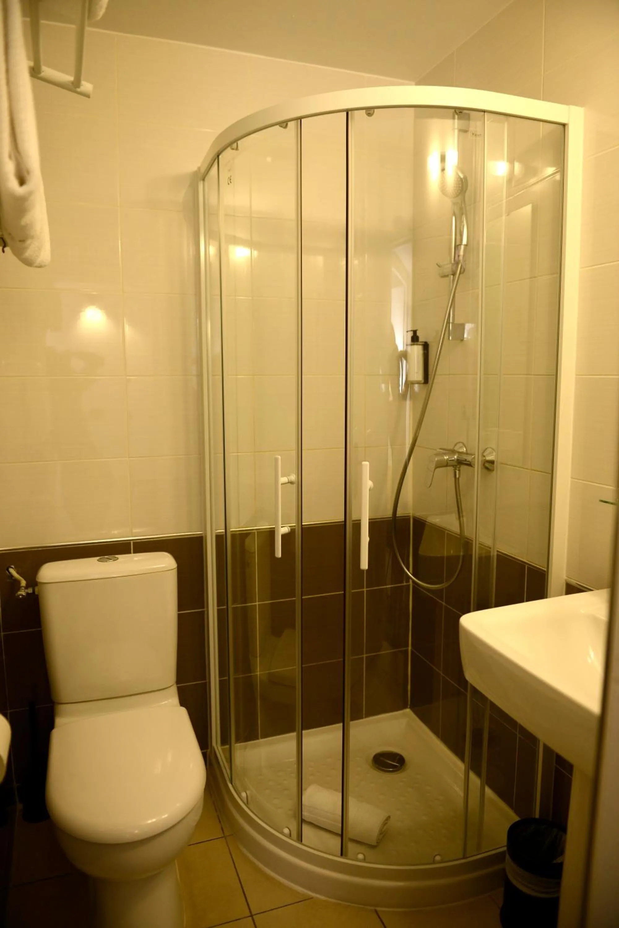 Shower in Hôtel Villa Berlioz