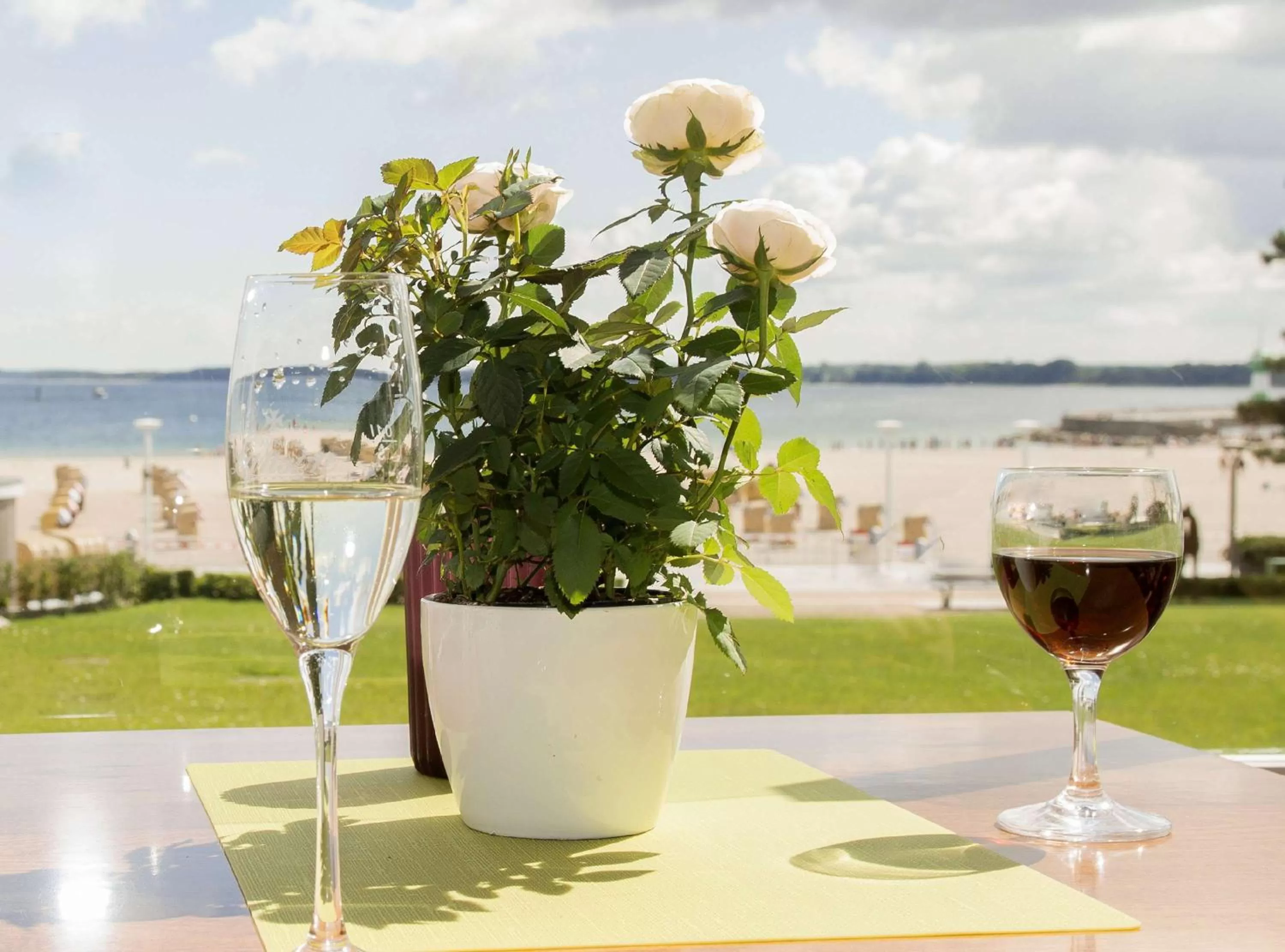 Garden in Maritim Strandhotel Travemünde