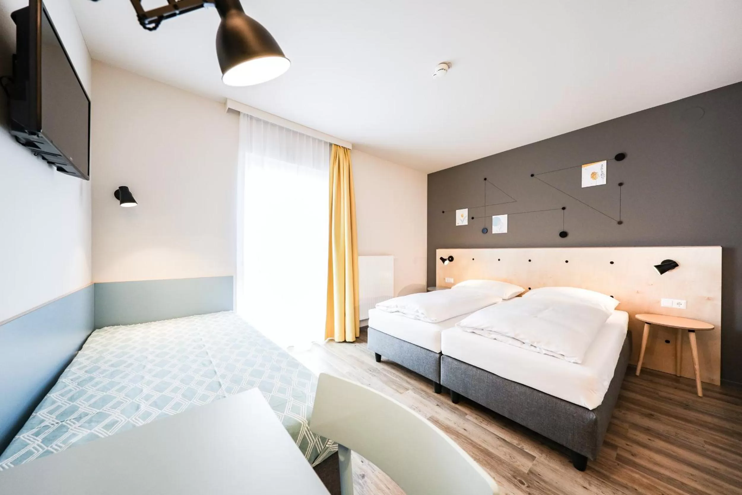 Photo of the whole room, Bed in Hotel Tullnerfeld