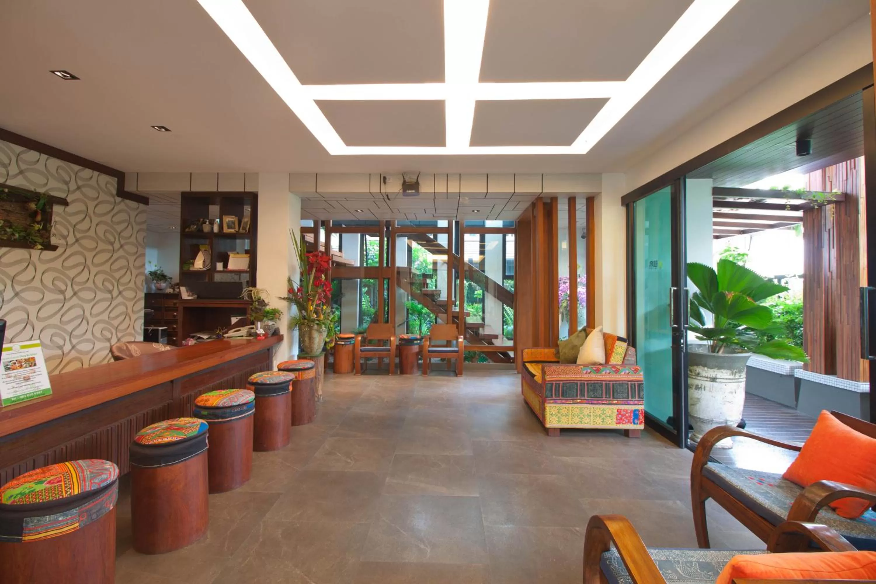 Lobby or reception in Burapa Boutique