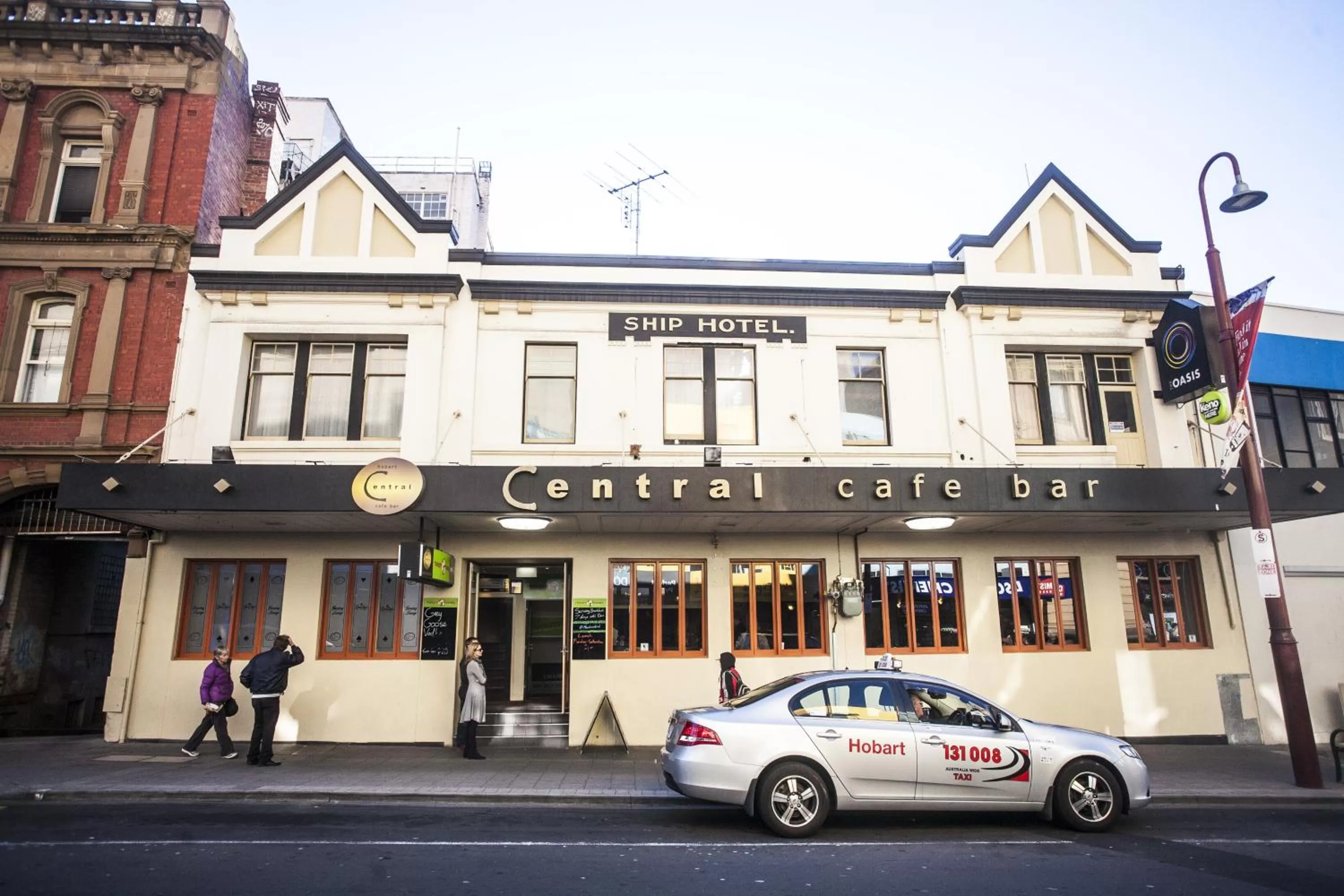 Property building in Central Hotel Hobart