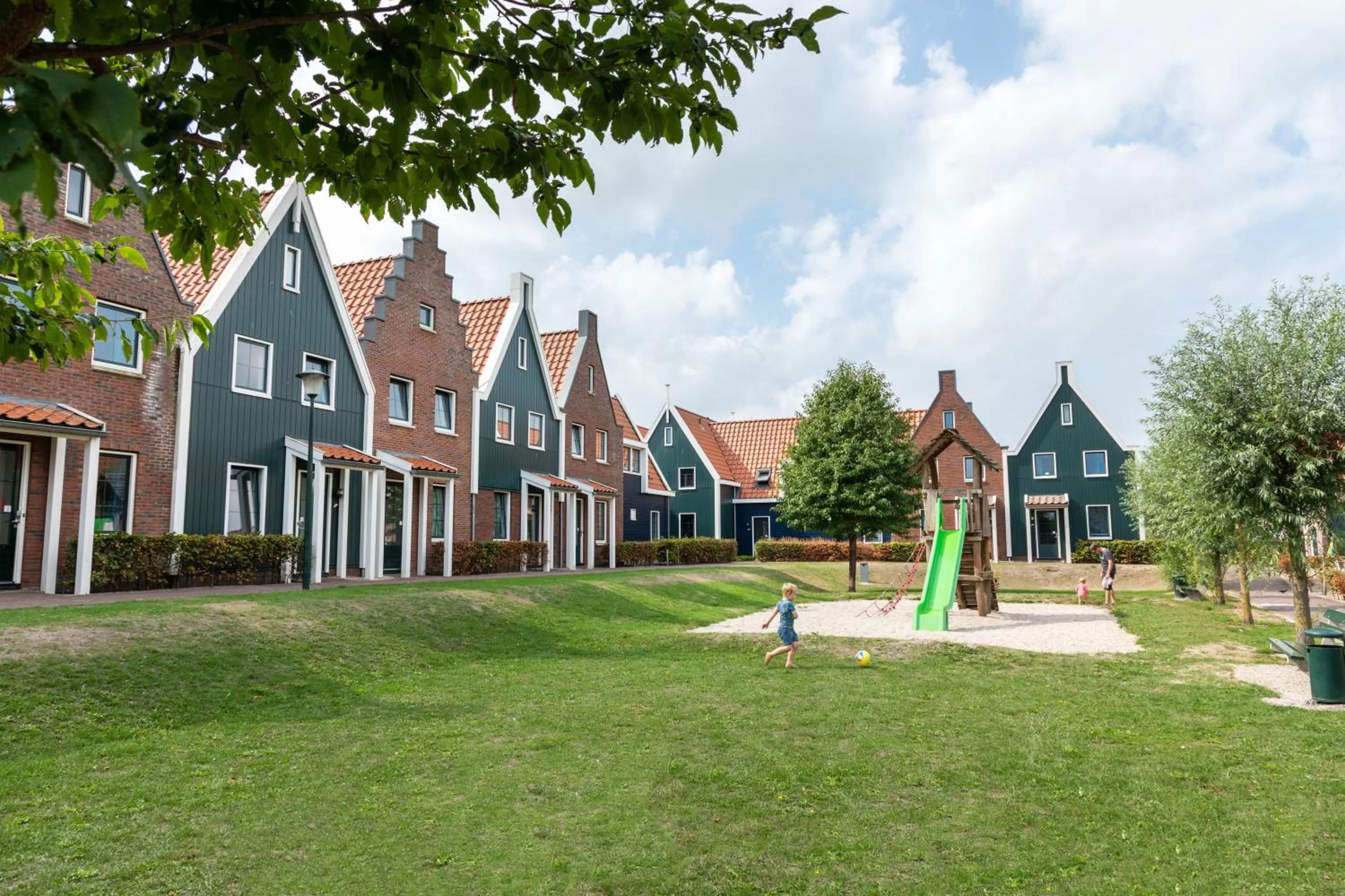 Children play ground in Marinapark Volendam