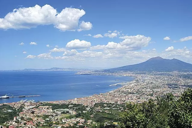 Bird's eye view in Villa Delle Camelie