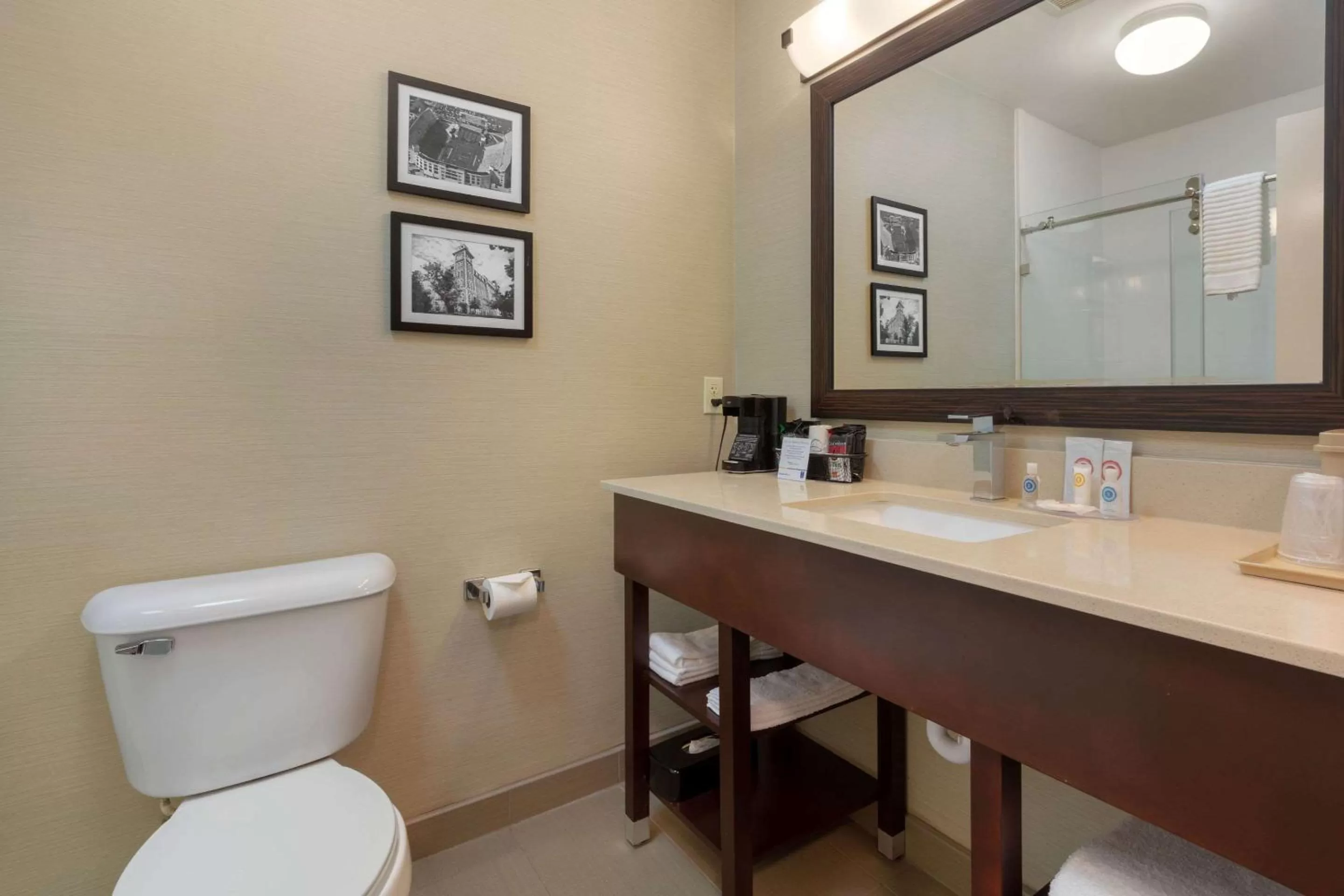Bathroom in Comfort Inn & Suites Fayetteville-University Area
