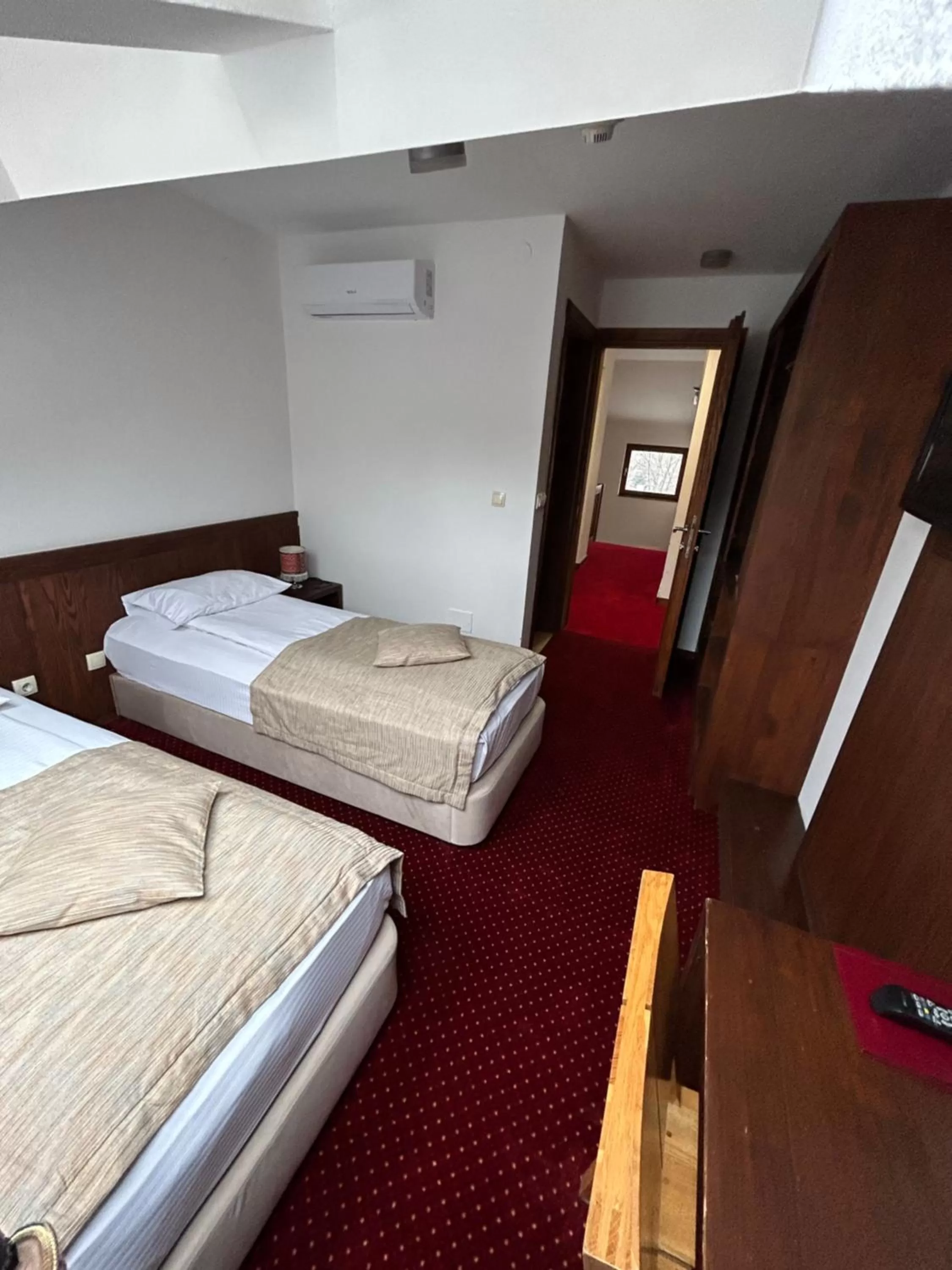 Bed in Garni Hotel Konak