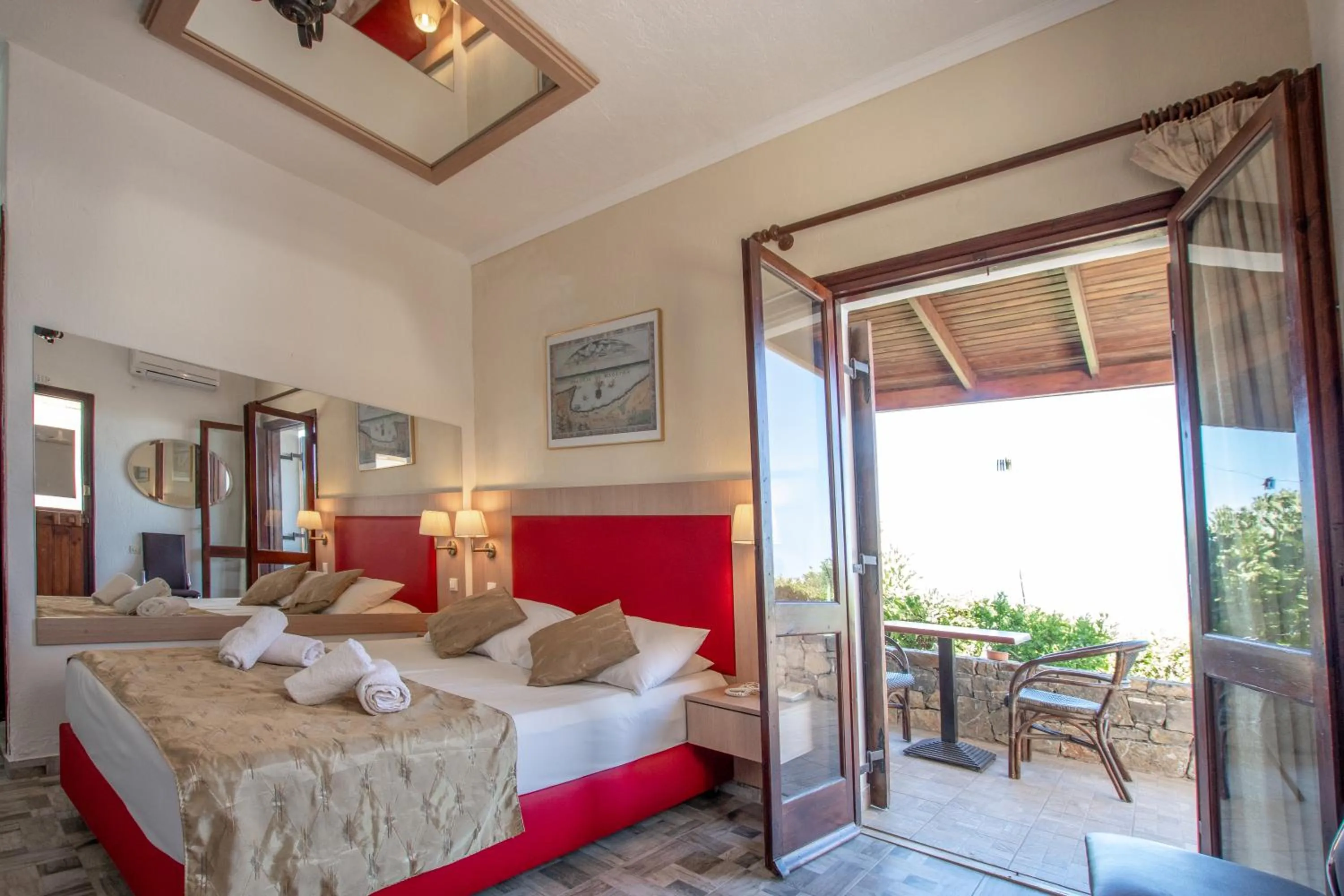 Balcony/Terrace, Bed in Villa Medusa