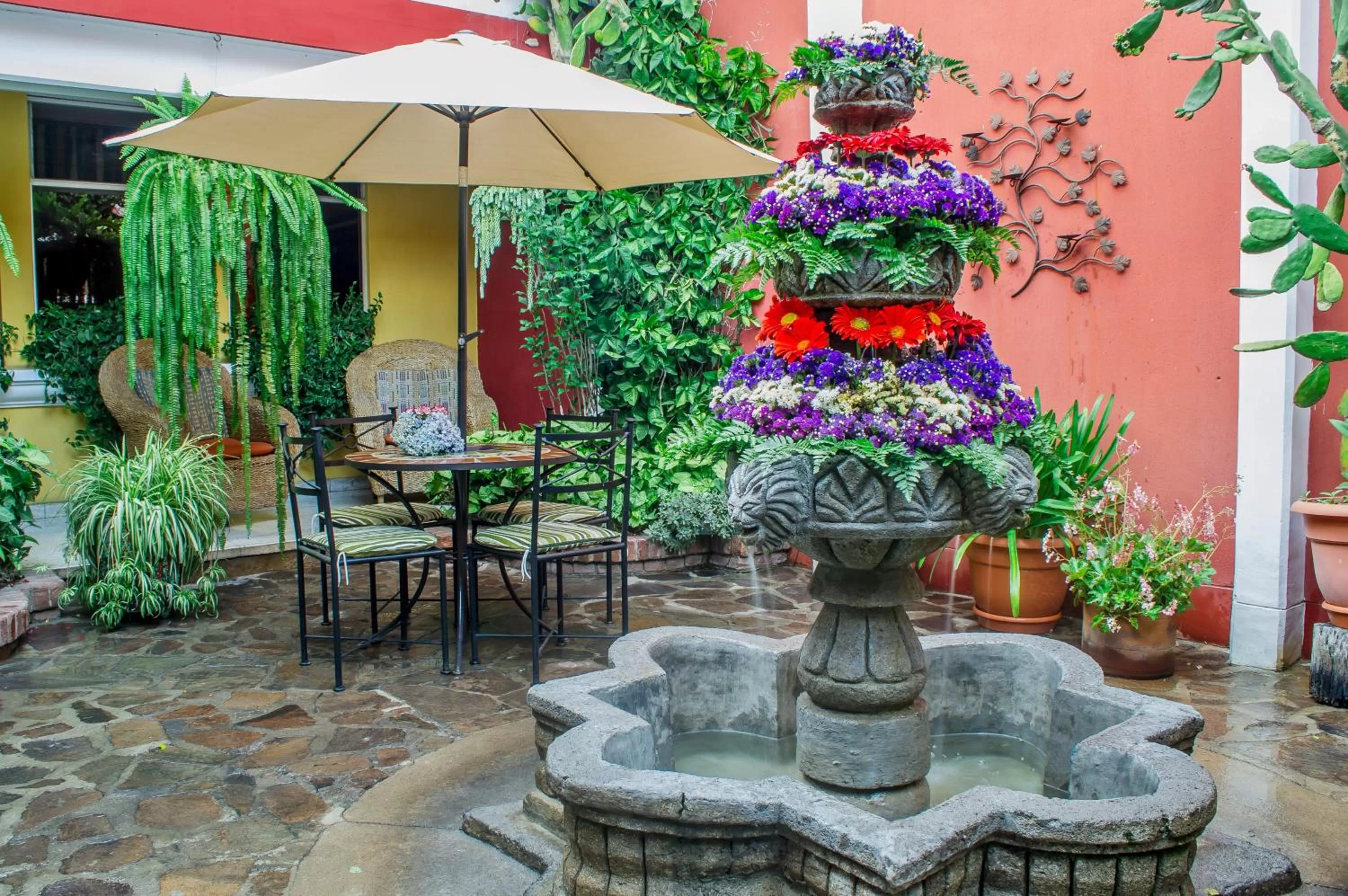 Patio in Hotel Casa Rustica by AHS
