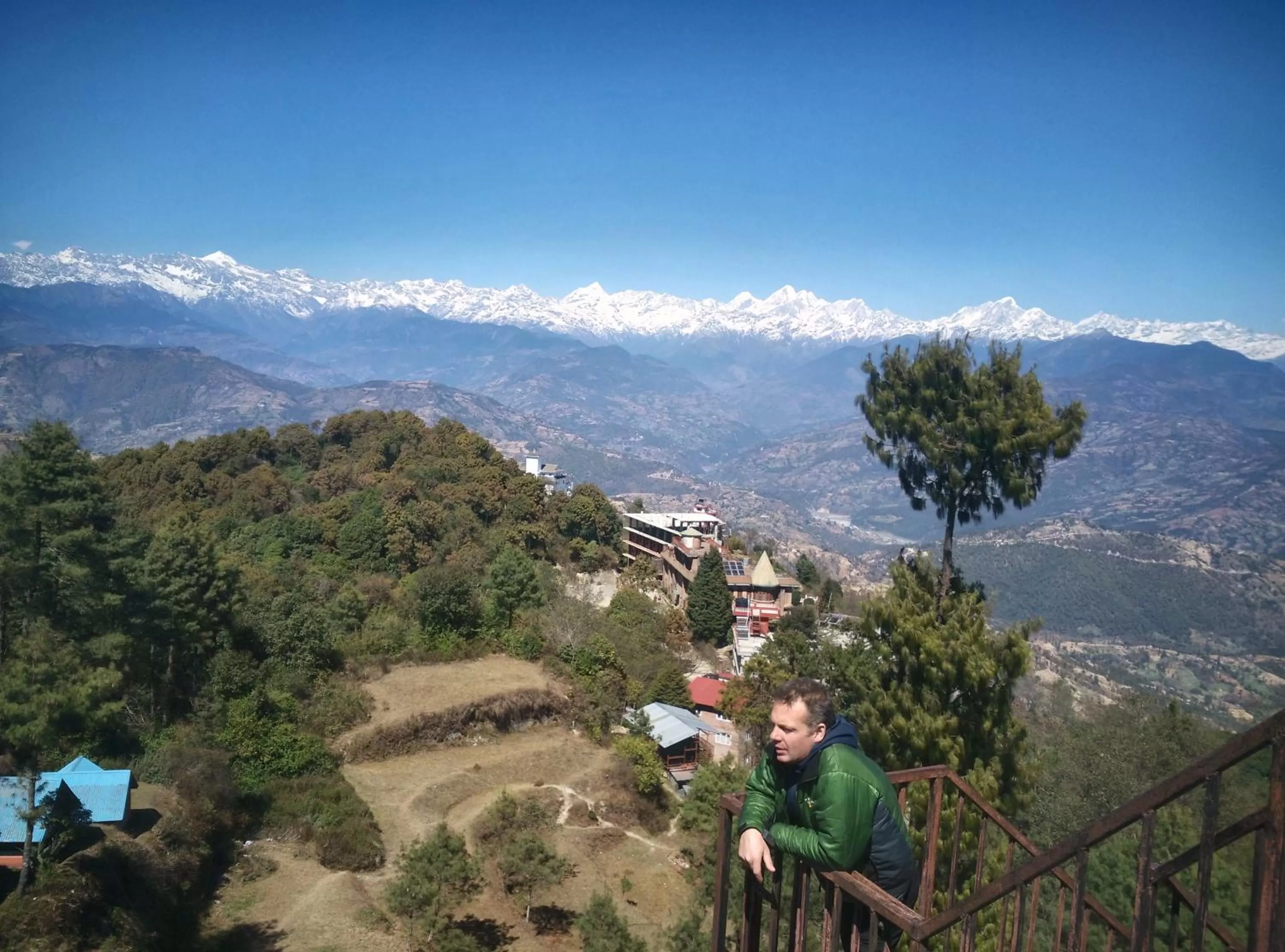 Bird's eye view in Peaceful Cottage & Cafe Du Mont