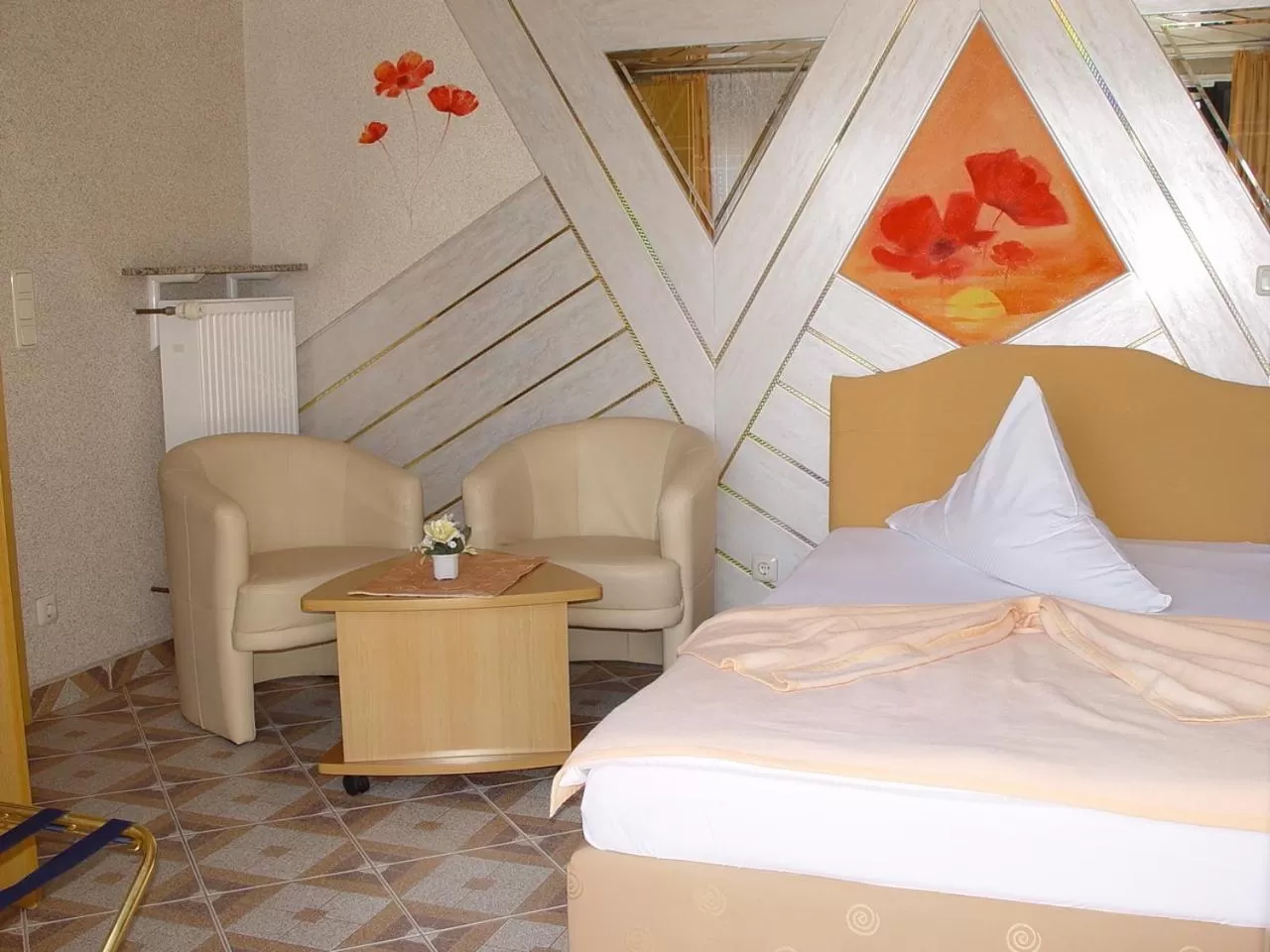 Bed in Central Hotel