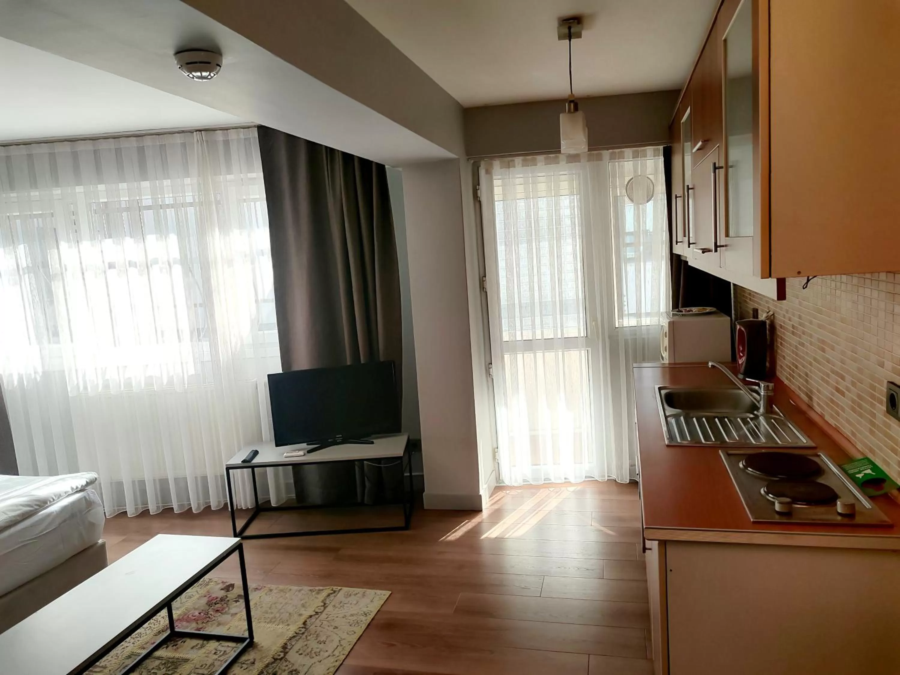 Kitchen or kitchenette in Galata World Hotel