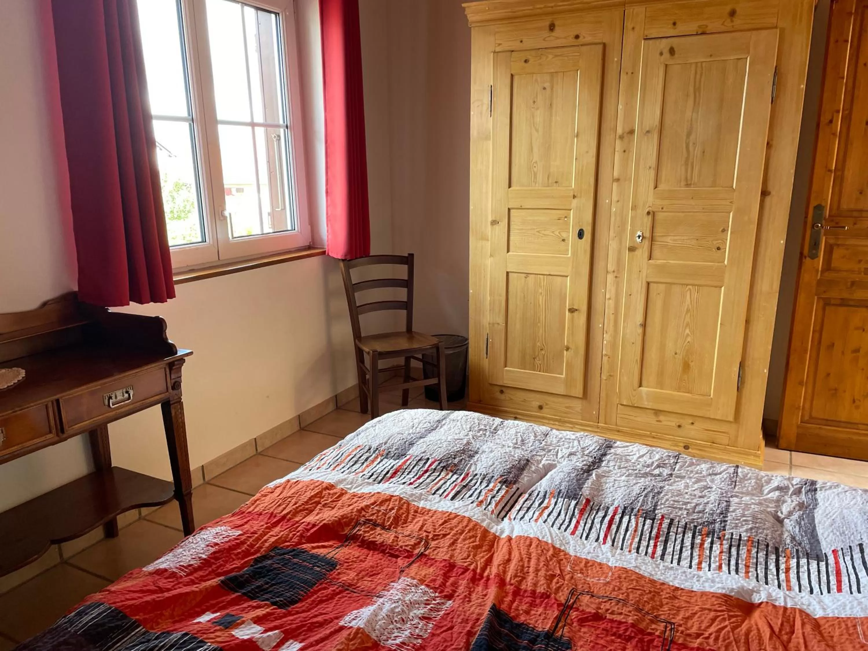 Bed in Chambres d'hôtes