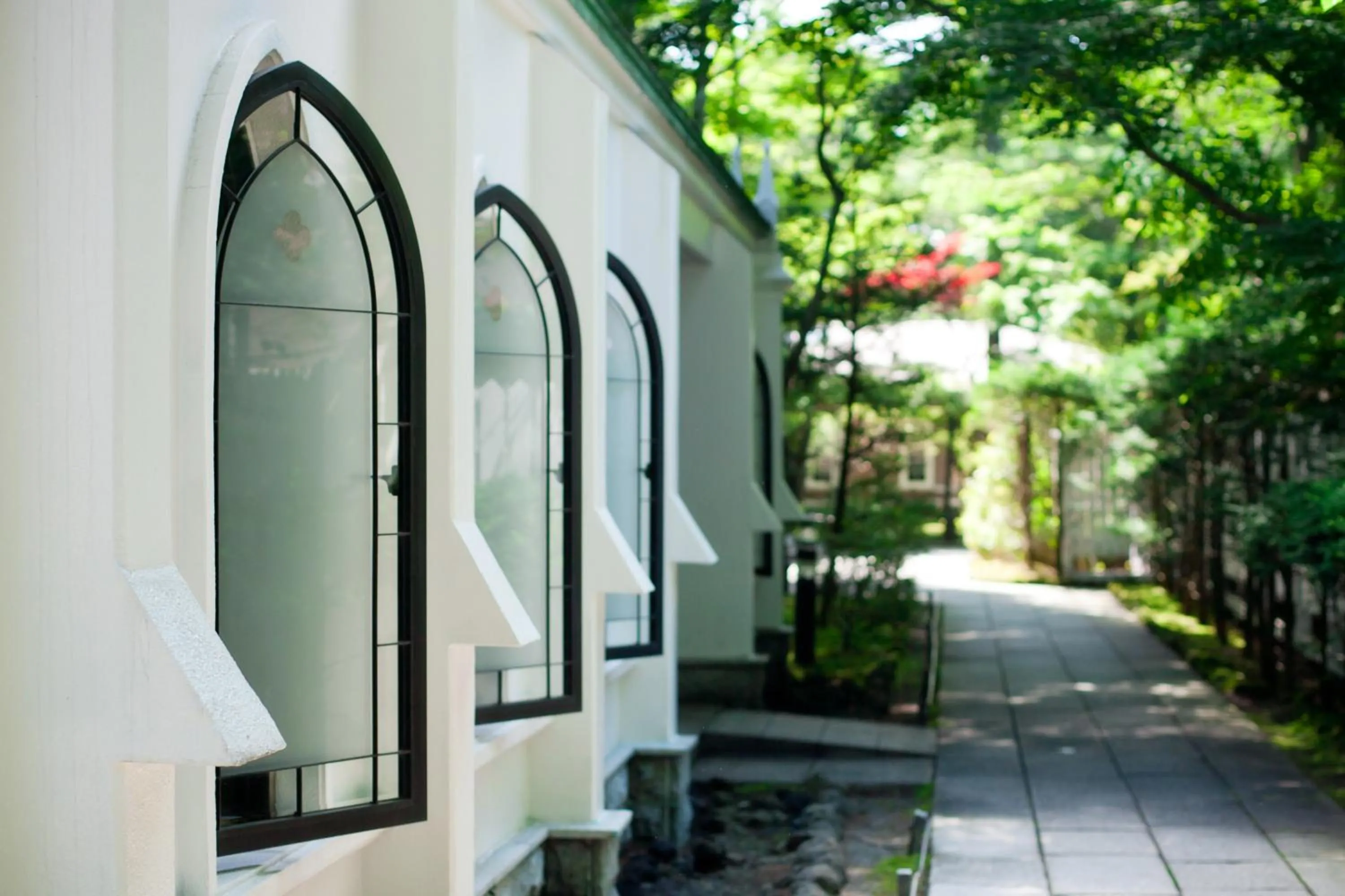 Garden in Kyu Karuizawa Hotel Otowa No Mori