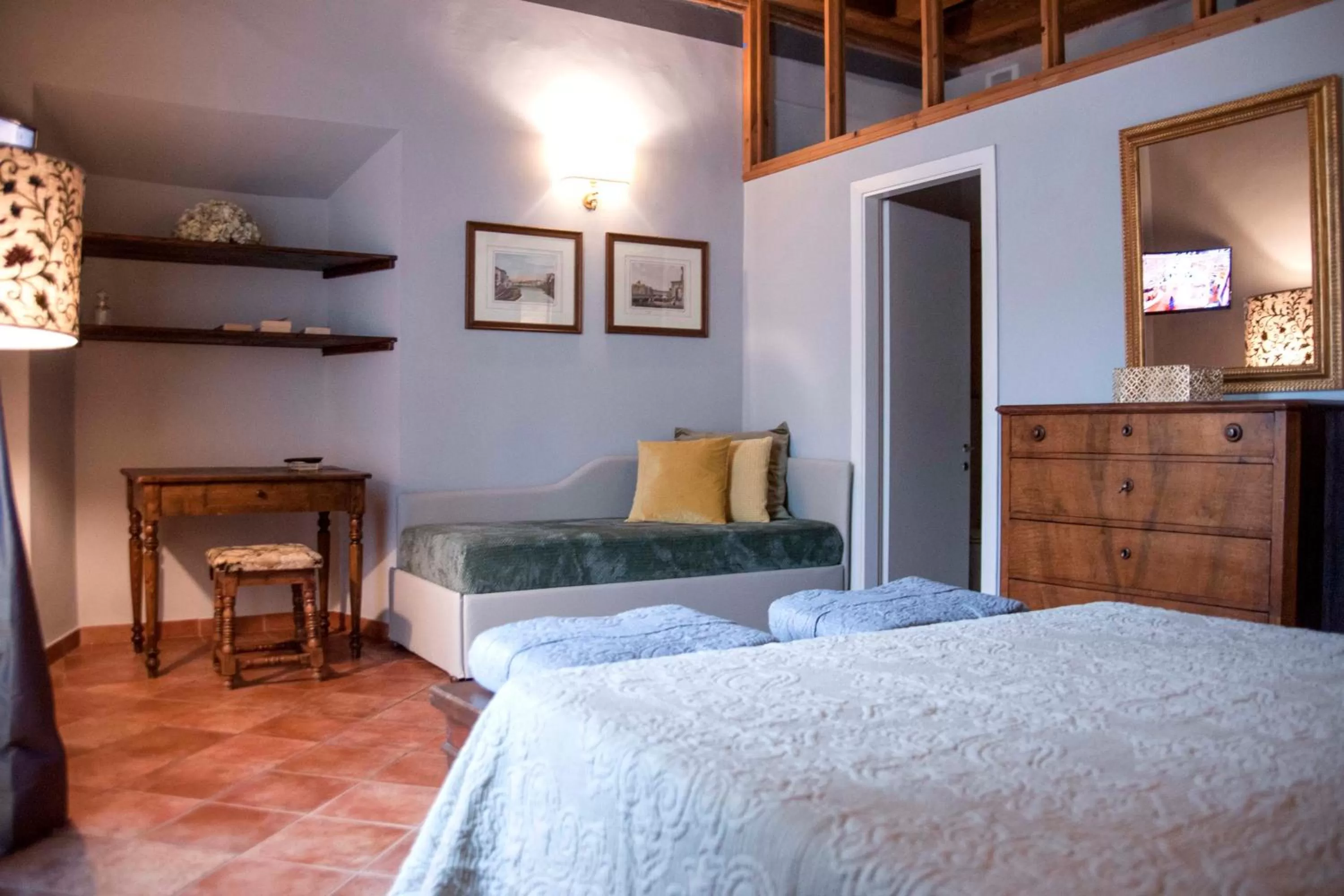 Bed in Antica Dimora De' Benci