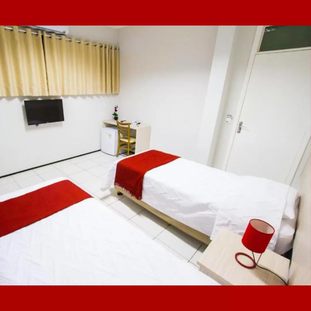 Bed in Holiday Hotel Picos