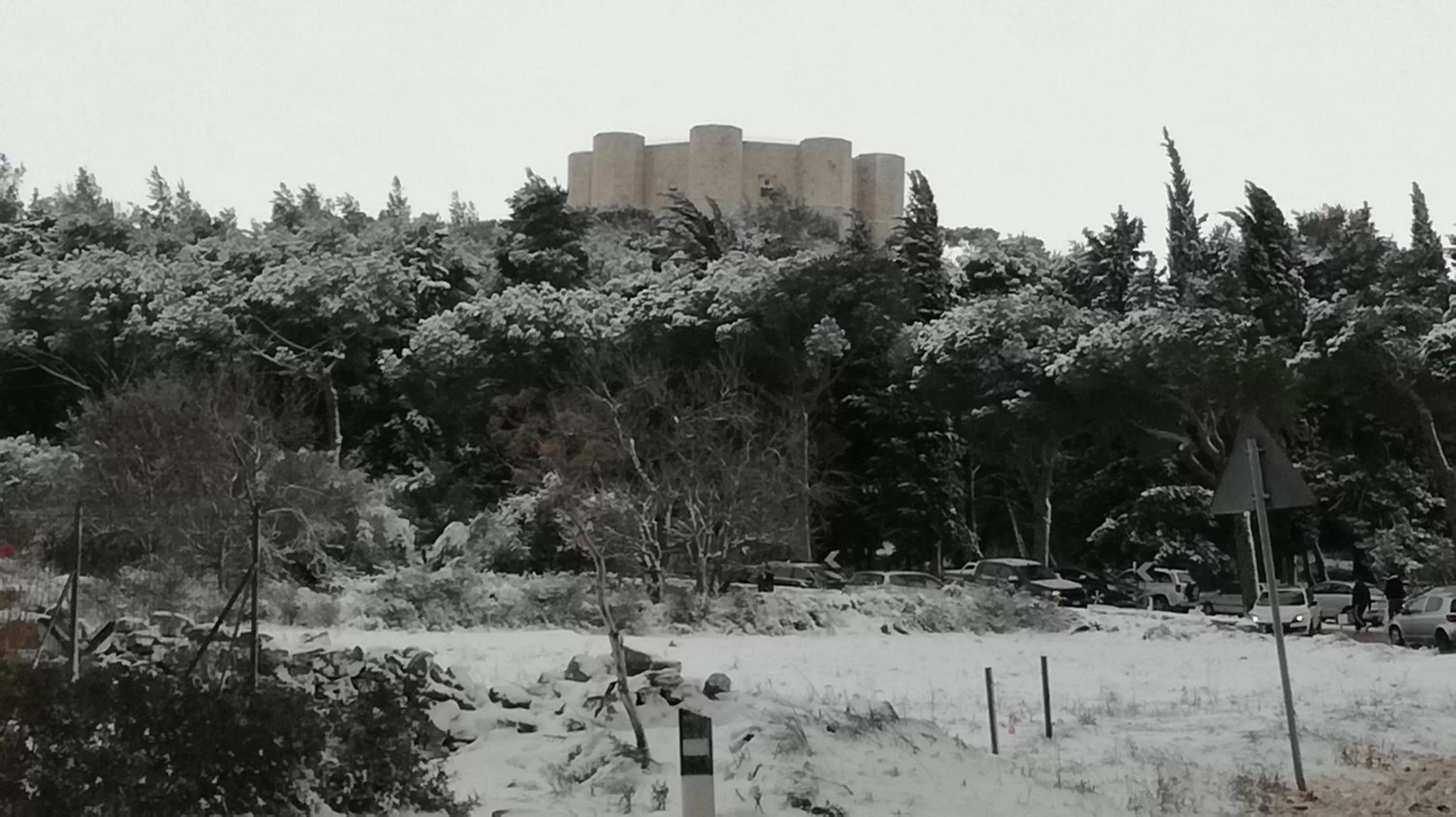 Natural landscape in B&B Villa Mediterranea with private parking