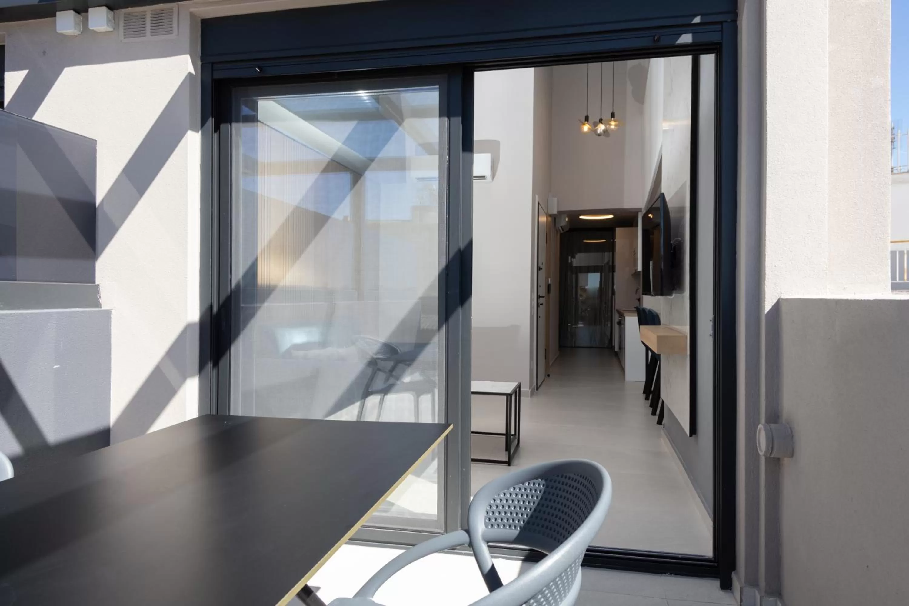 Balcony/Terrace in LUX&EASY Athens Downtown Residences