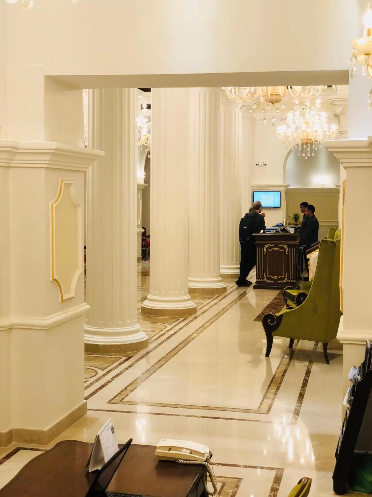 Lobby or reception in Hotel Shanker-Palatial Heritage Kathmandu