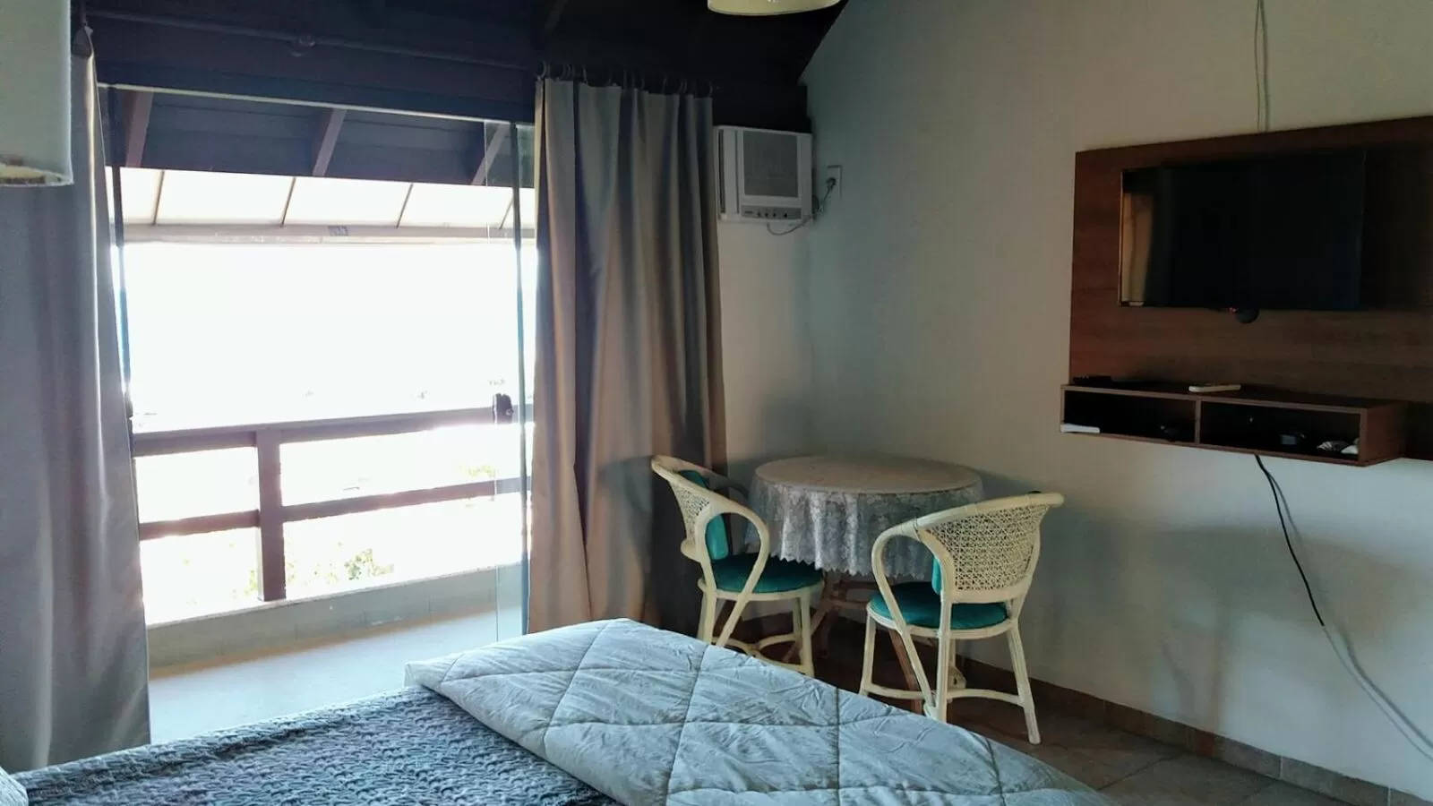 Bed in Pousada Bangalôs Da Mole - Florianópolis