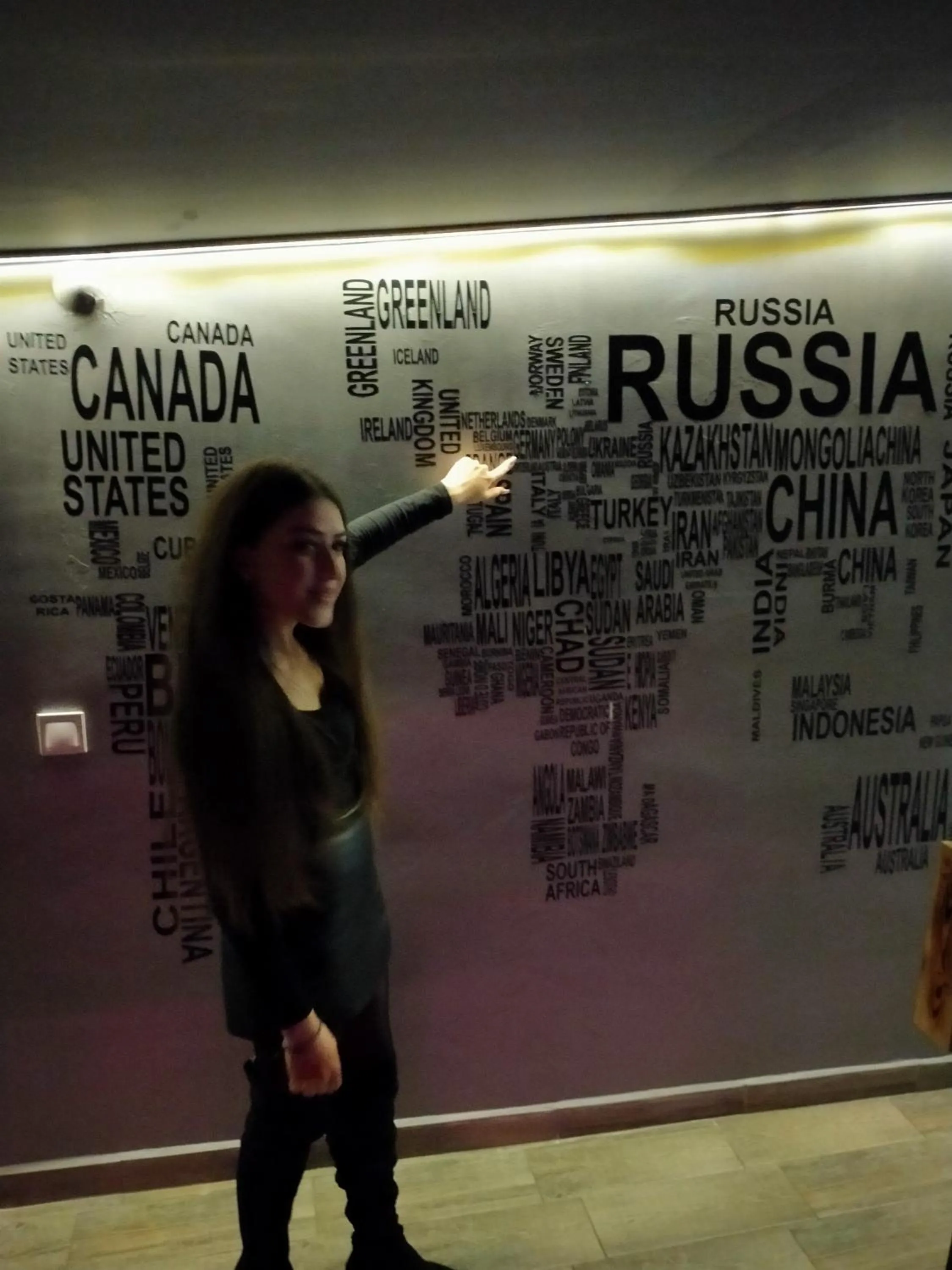 Decorative detail in Istanbul Central Hotel