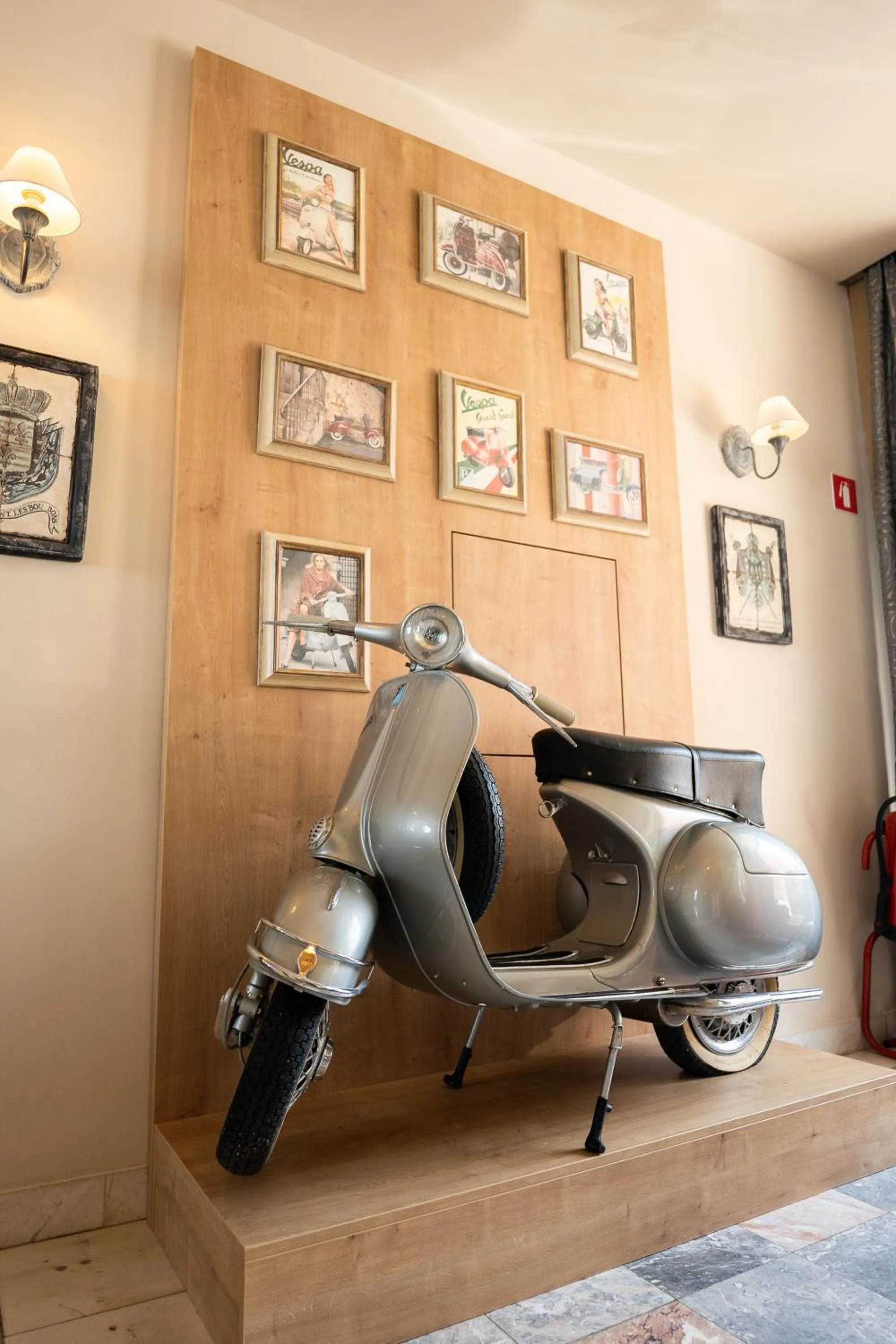 Decorative detail in Hotel Piran