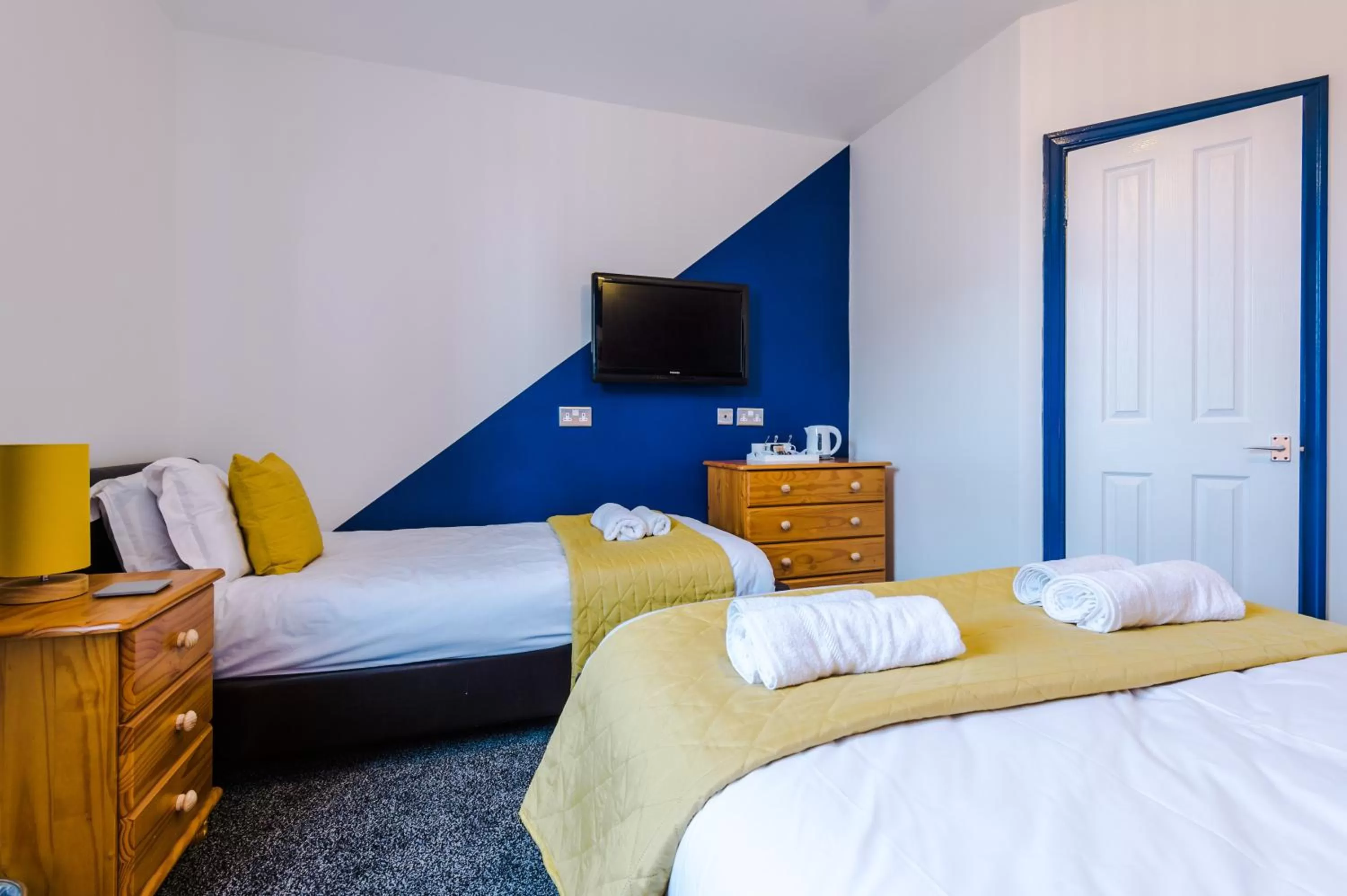 Bed in Pebbles Guest House